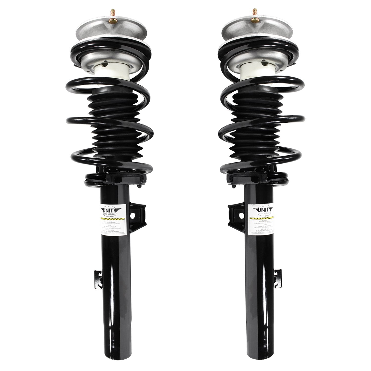 Unity Complete Strut Assembly Kit, Model 2-11373-11374-001, Alloy Steel, Front 2 Wheel