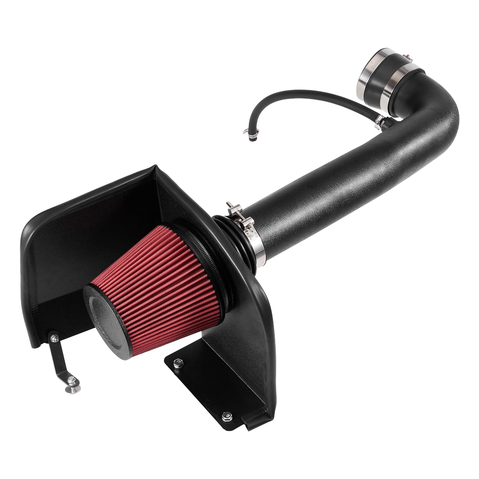VEVOR Cold Air Intake, 3.5 Inch Cold Air Intake System + Heat Shield Compatible with 2009-2013 Chevy Silverado/GMC Sierra 1500 4