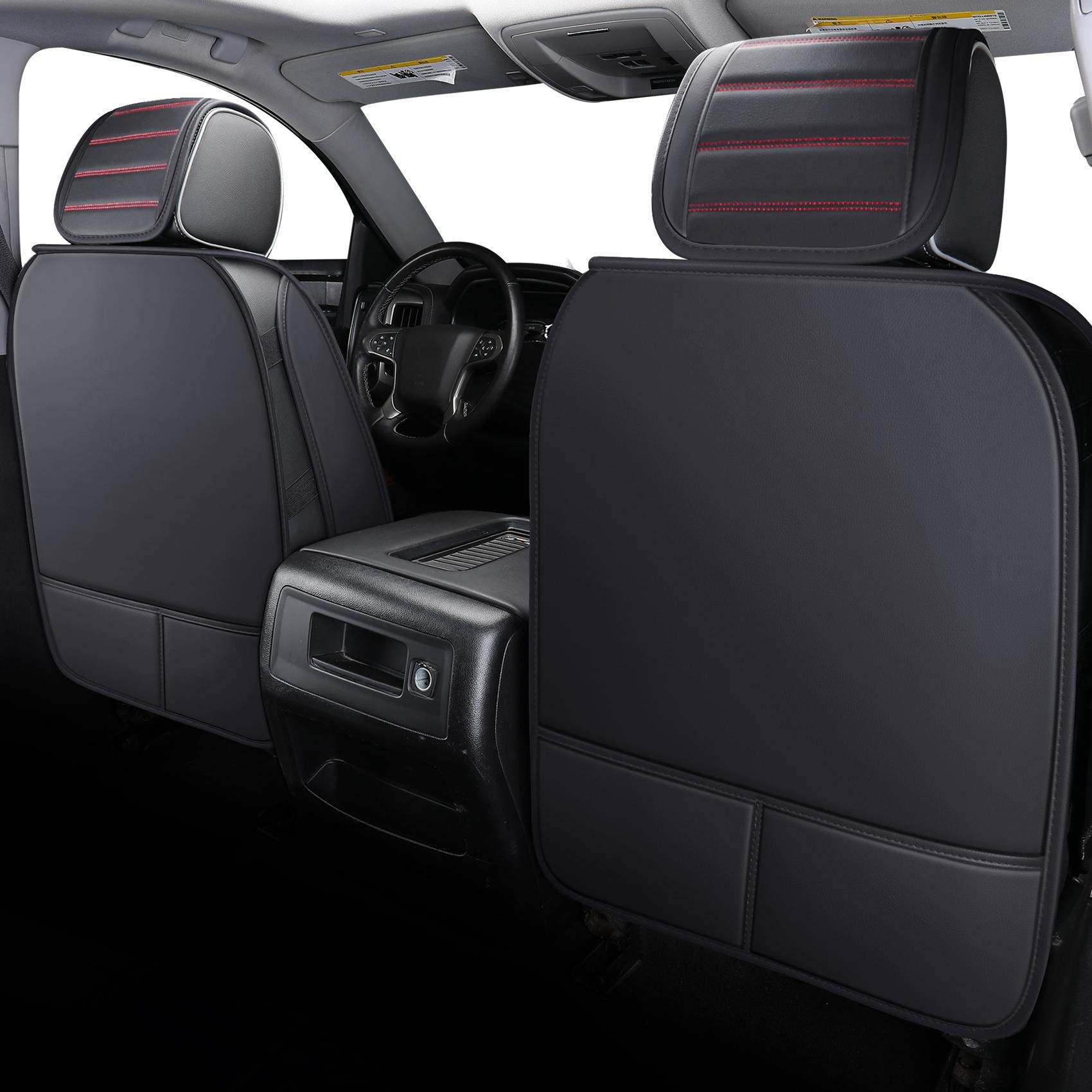 Yiertai Truck Seat Covers Compatible With Chevy Silverado Gmc Sierra Fit 2007-2025 1500/2500/3500Hd Trail Boss Z71 Crew Double E