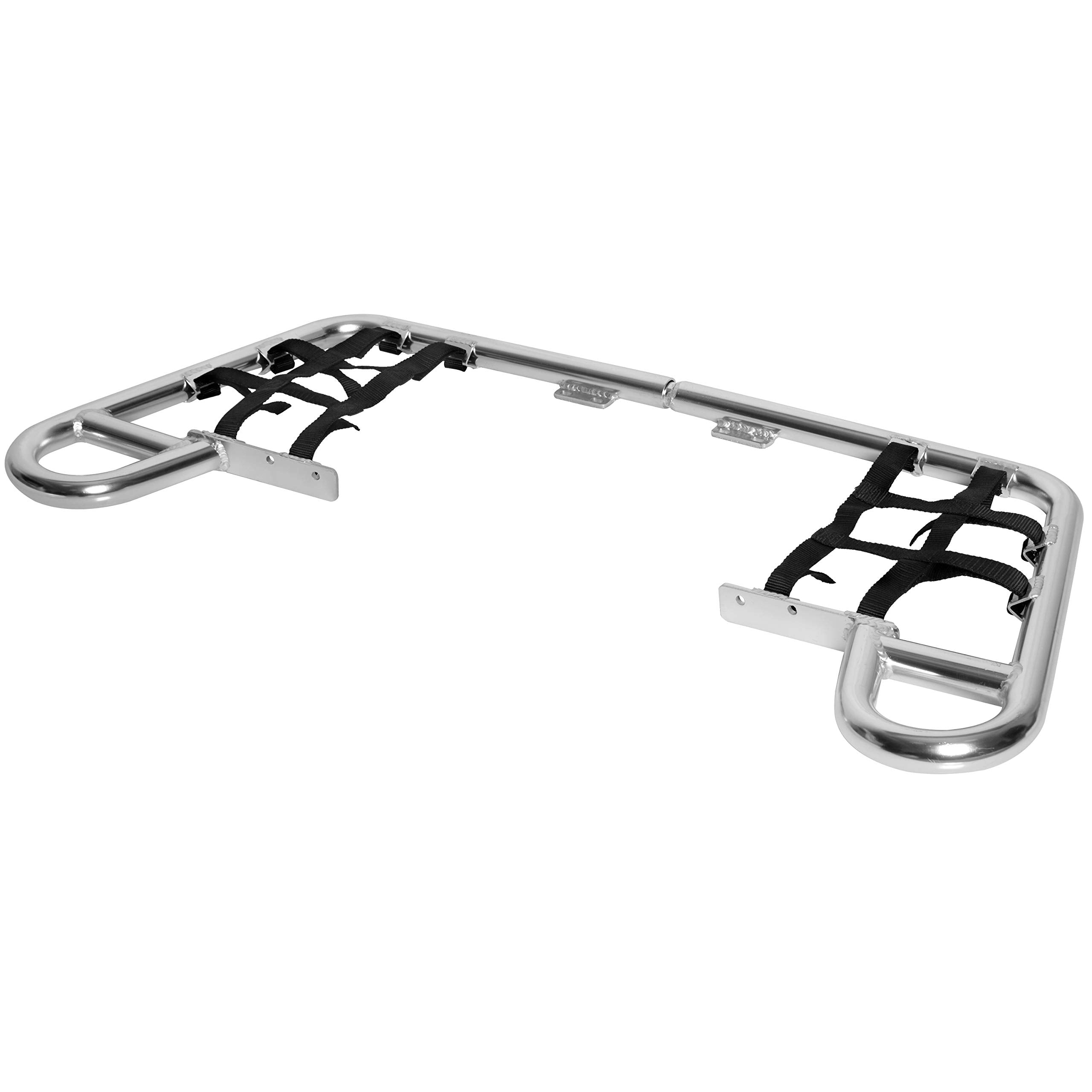 ECOTRIC Aluminum Nerf Bars Foot Pegs for Honda TRX 250X/300EX/300X, Black, Model ET-615