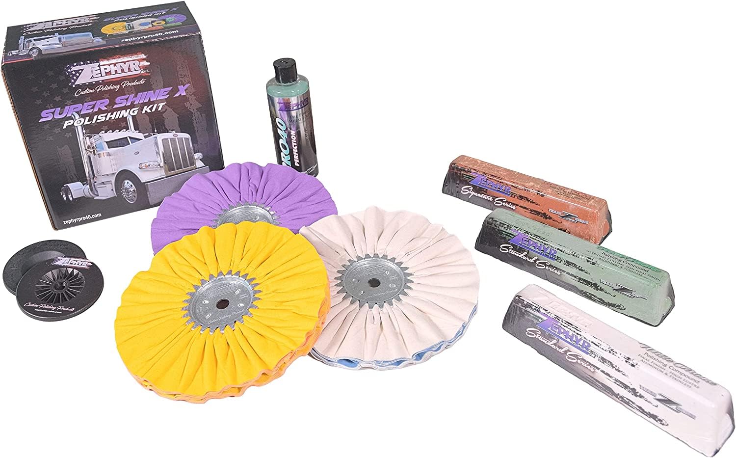 Zephyr Super Shine X Polishing Kit