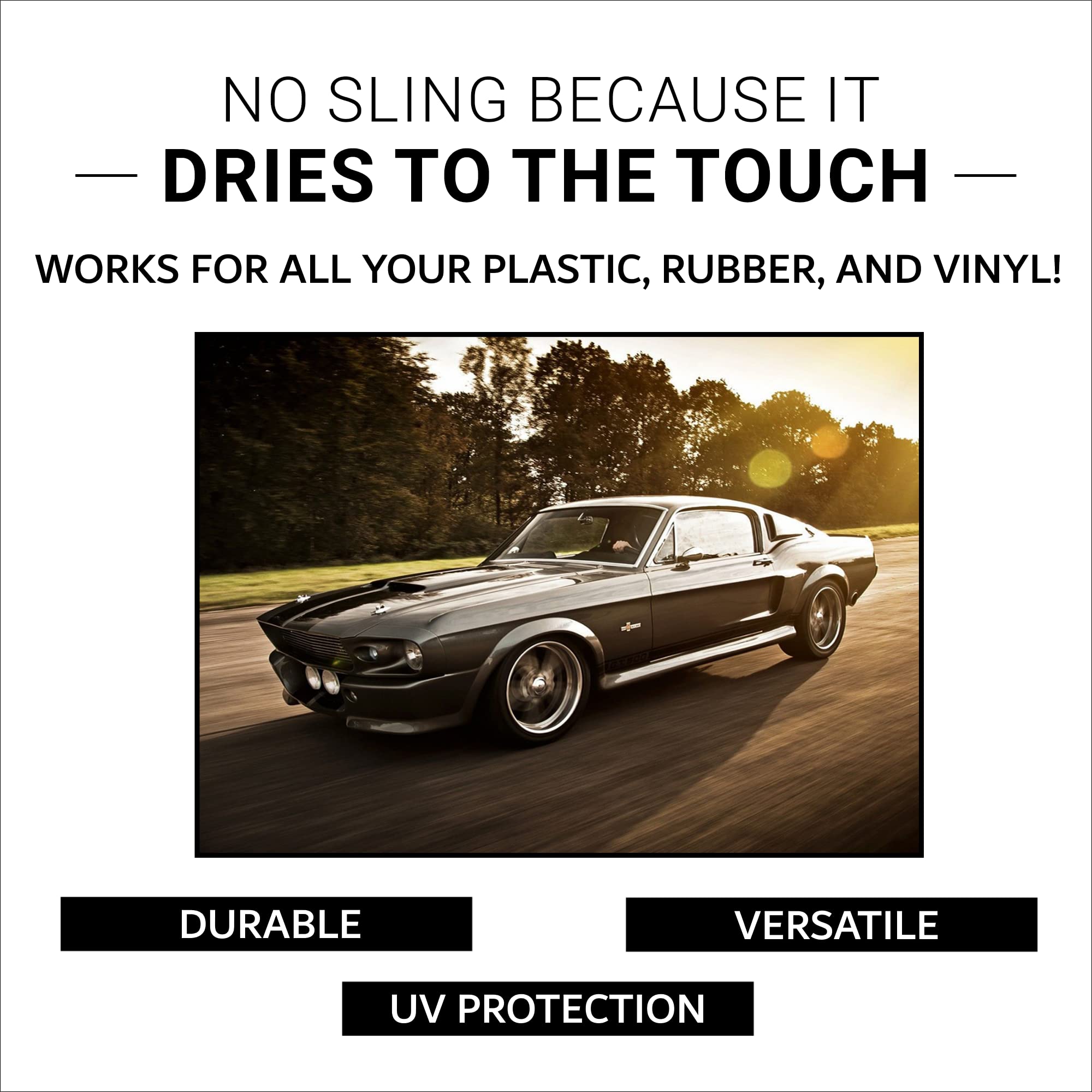 CAR GUYS Tire Shine 1 Gallon Refill - Durable Tire Dressing with UV Protection, Long Lasting Shine, Model TSS-128OZ