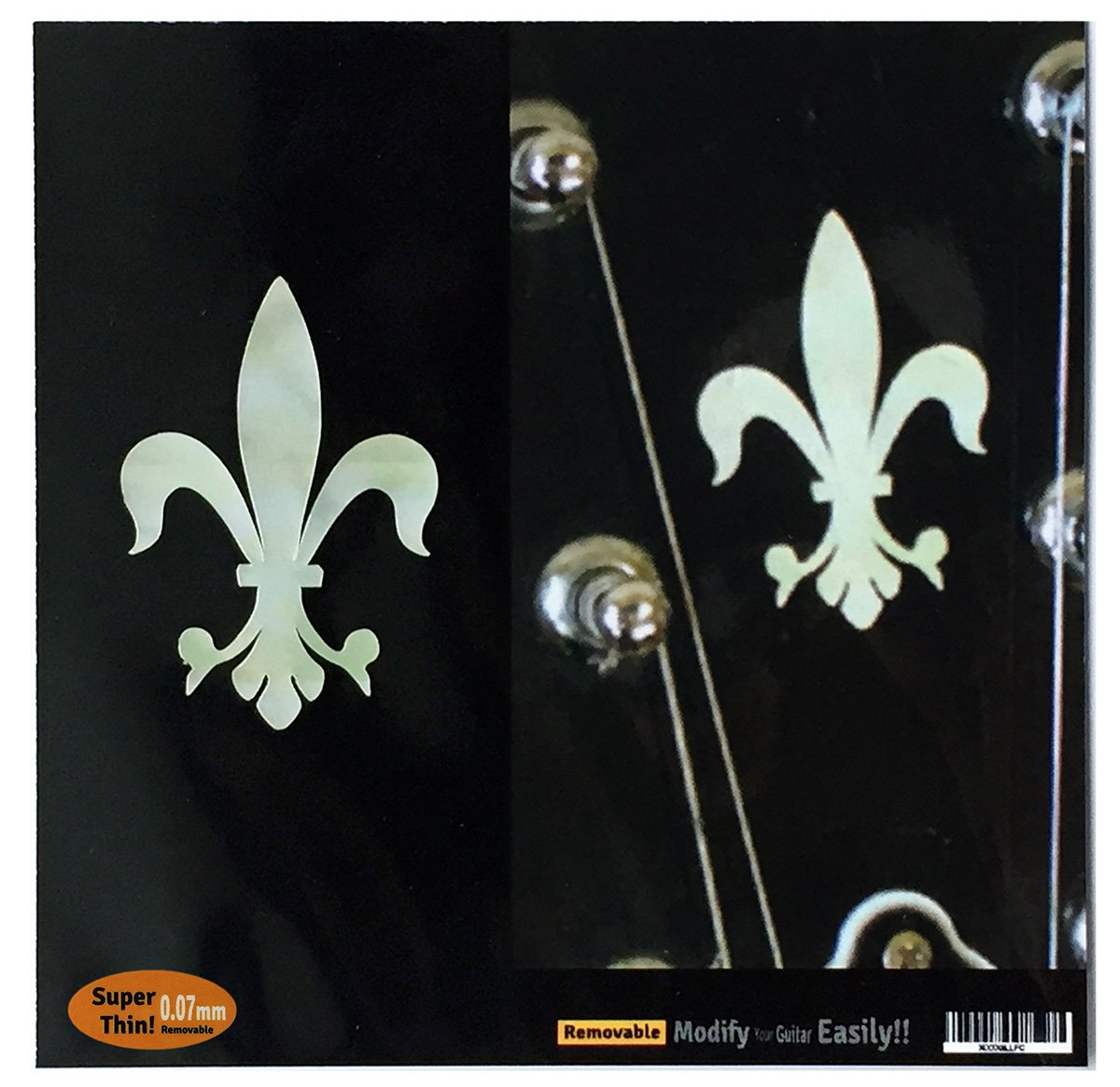 Inlaystickers Set Of 2 Inlay Sticker/Decal (H-112Fd-Wt-Set)