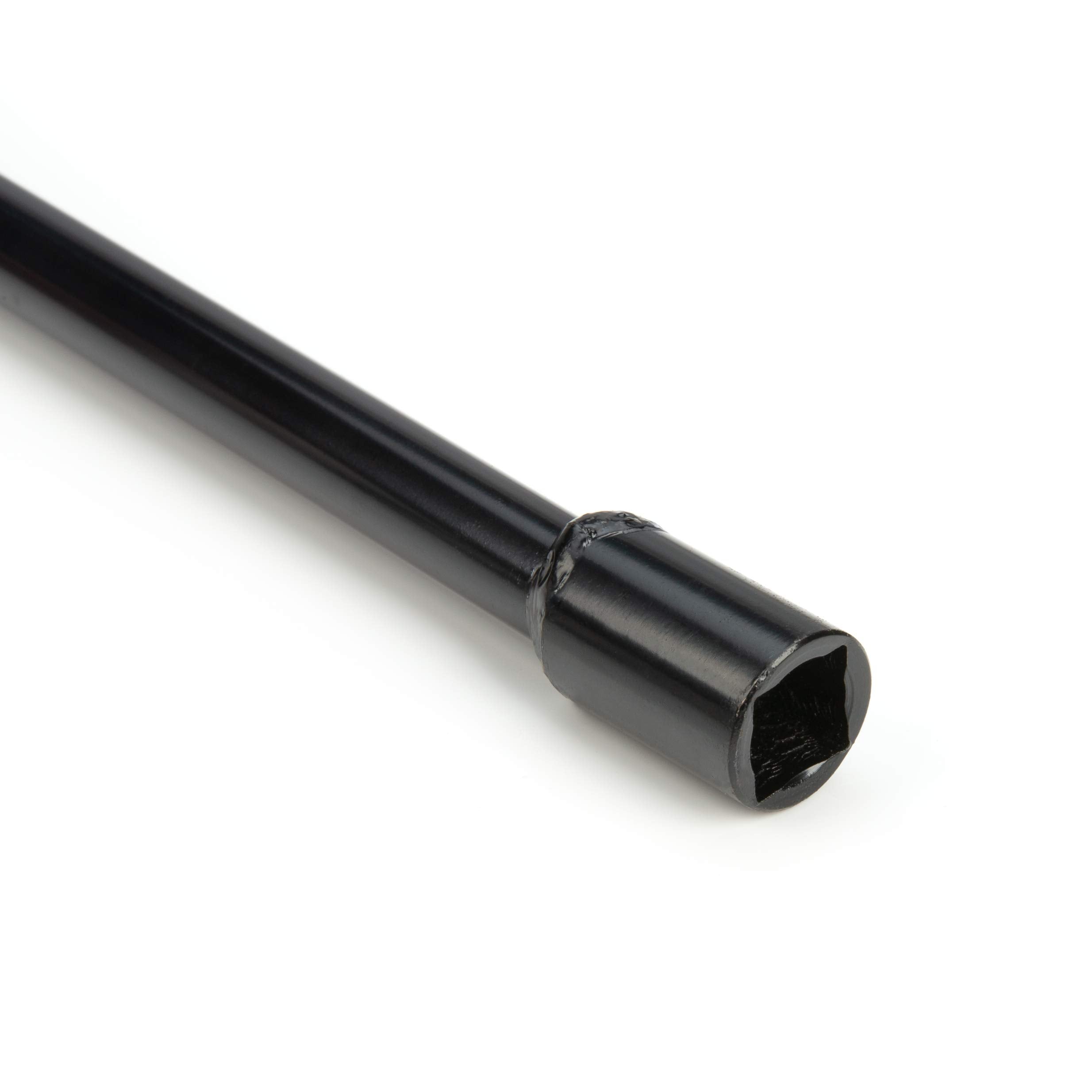 Steelman 12 MM Square Head Spare Tire Tool, 30-Inch Long, Powder-Coated Steel for GM and Dodge Cradle-Mounted Spares