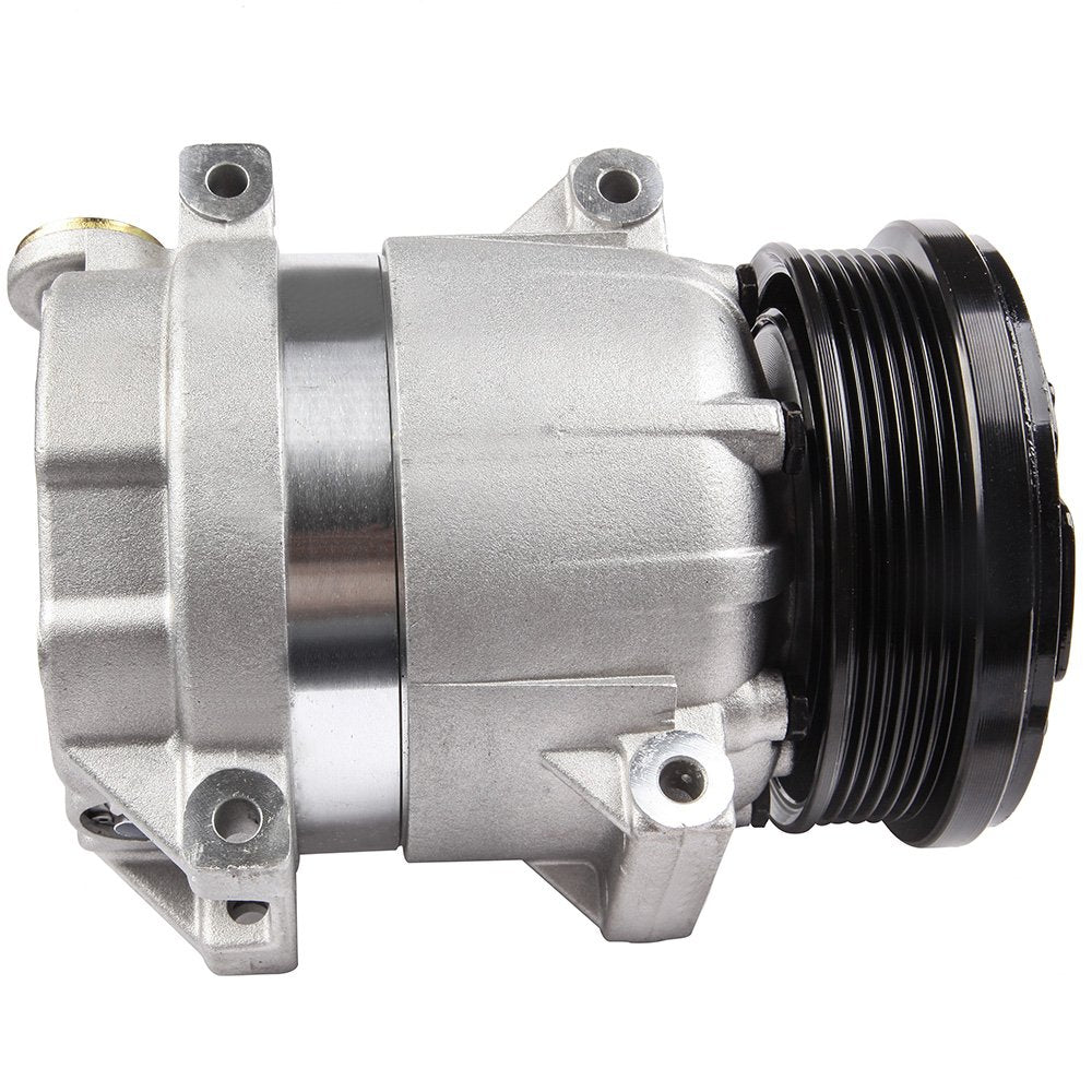 cciyu Air Conditioning Compressor for P-ontiac Wave5 Ch-evrolet Aveo5 1.6L 2005-2007 Replaces AC Compressor for Car