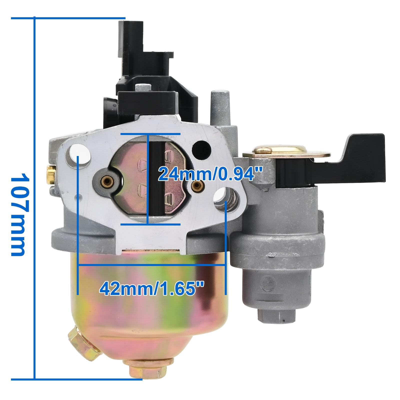 FitBest GX160 Carburetor Predator 212 Carburetor for Honda GX120 GX200 5.5hp 6.5hp 196cc 200cc Harbor Freight Predator 212cc 224