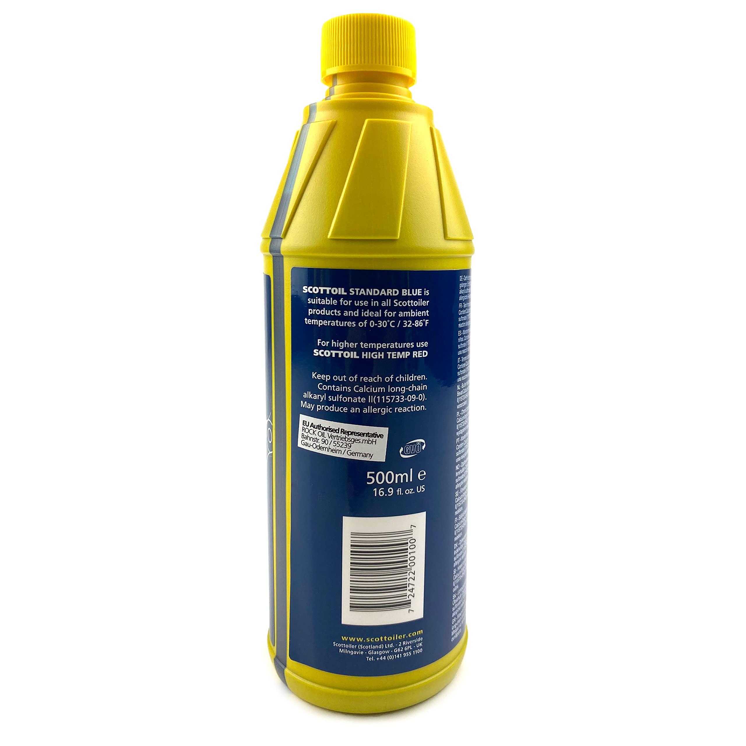 Scottoil Traditional Blue Chain Oil Refills For All Scottoiler Chain Oilers (16.9 Fl.Oz.Us Bottle)…