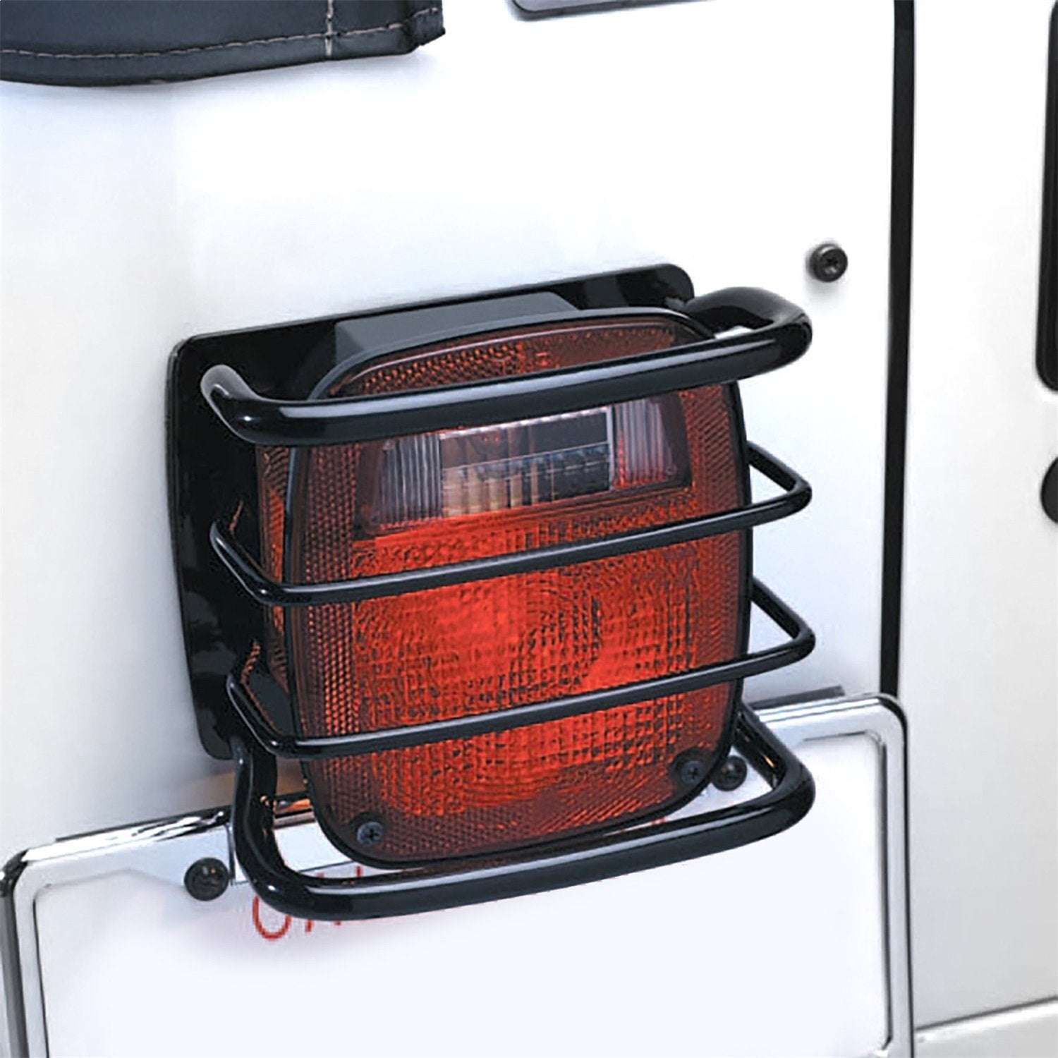 Smittybilt 8665 Euro Stainless Steel Rear Taillight Guard