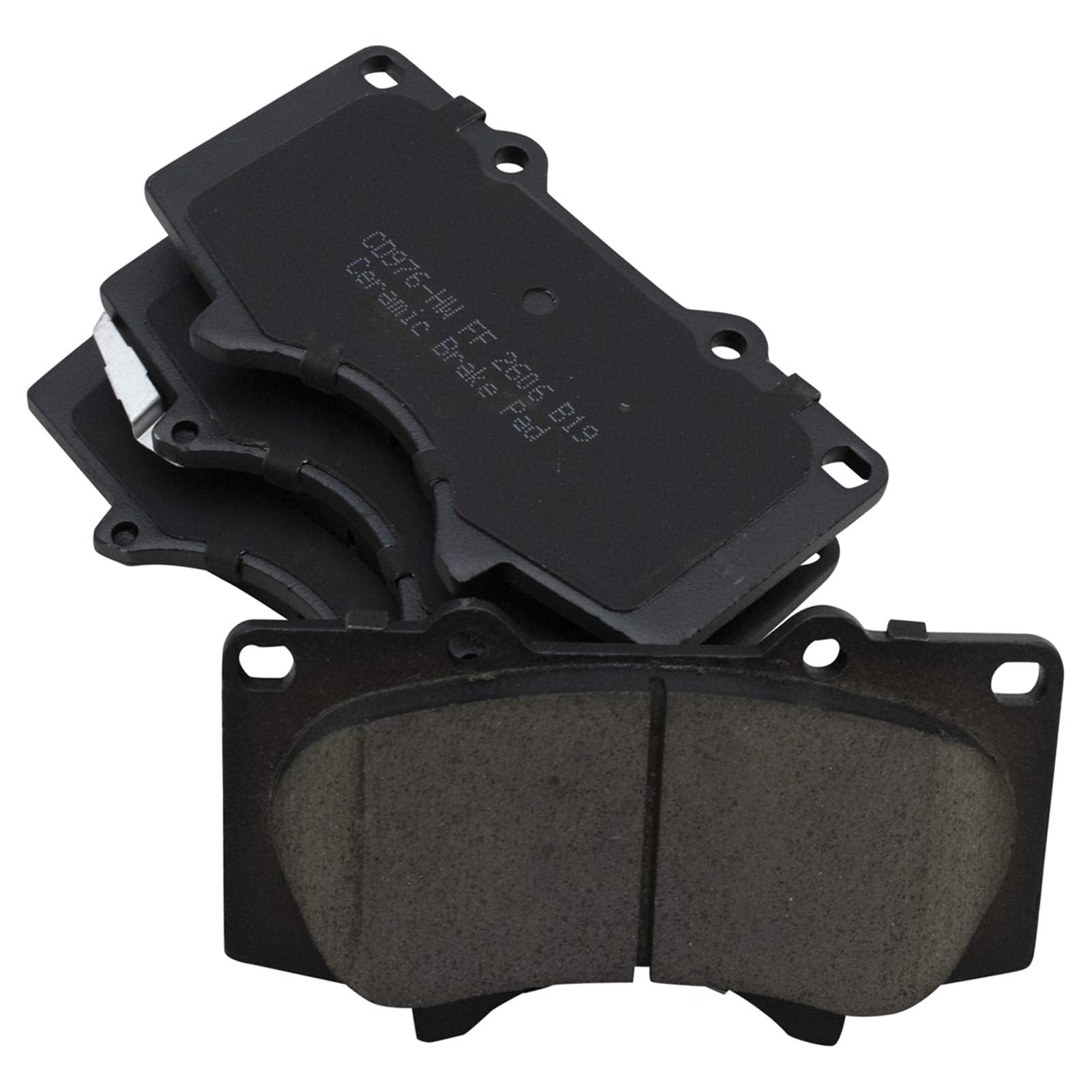 TRQ Front Brake Pads Ceramic Compatible with 2010-2022 Lexus GX460 2003-2009 GX470 2003-2022 Toyota 4Runner 2007-2014 FJ Cruiser