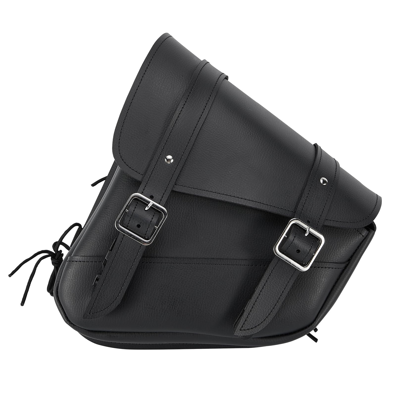 Motorcycle Saddle Bags Synthetic Leather Motorcycle Solo Swing Arm Bag For Softails Sportsters Choppers Waterproof Side Bags For
