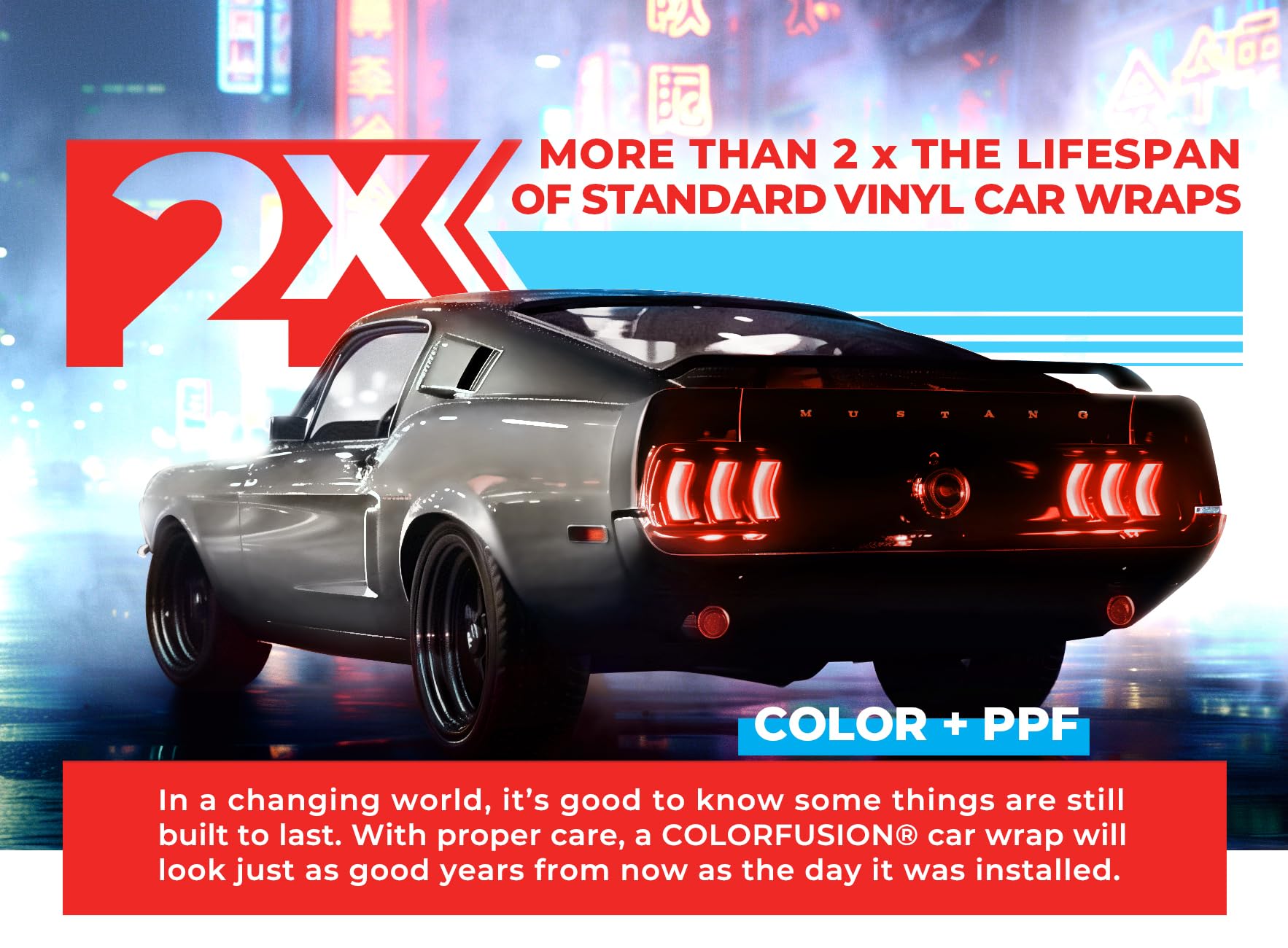 Colorfusion Ppf By Vvivid, Gloss China Blue Dry Apply Ppf Vinyl Car Wrap Roll 20Ft X 5Ft