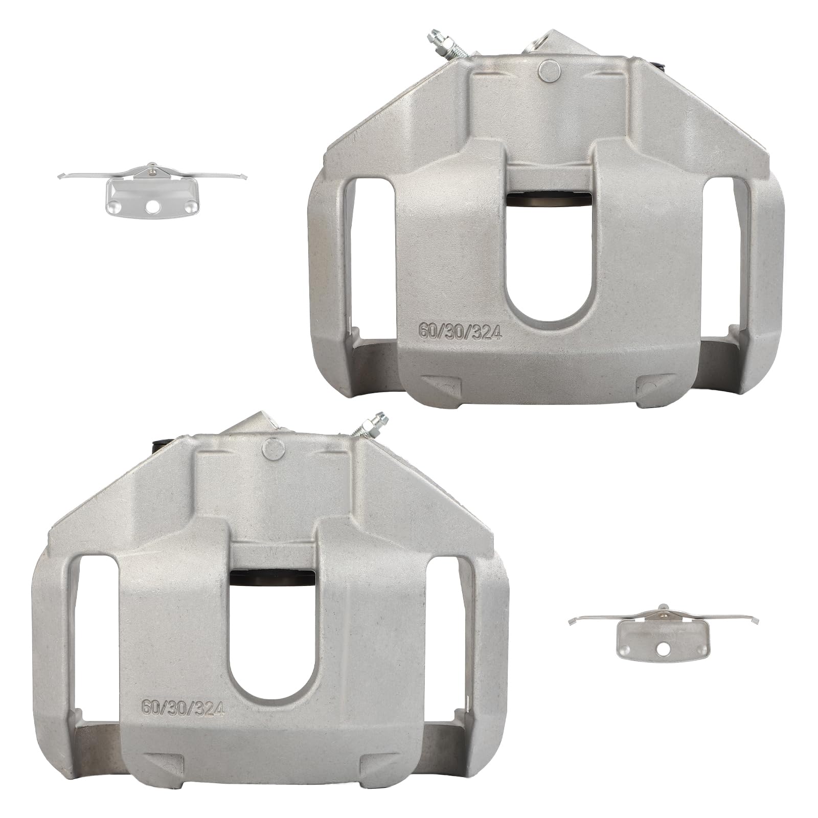cciyu 192965 192964 Front Left & Right Brake Caliper Fit For BMW For 525i 2004-2006,For BMW For 528i 2008-2010,For BMW For 530i 
