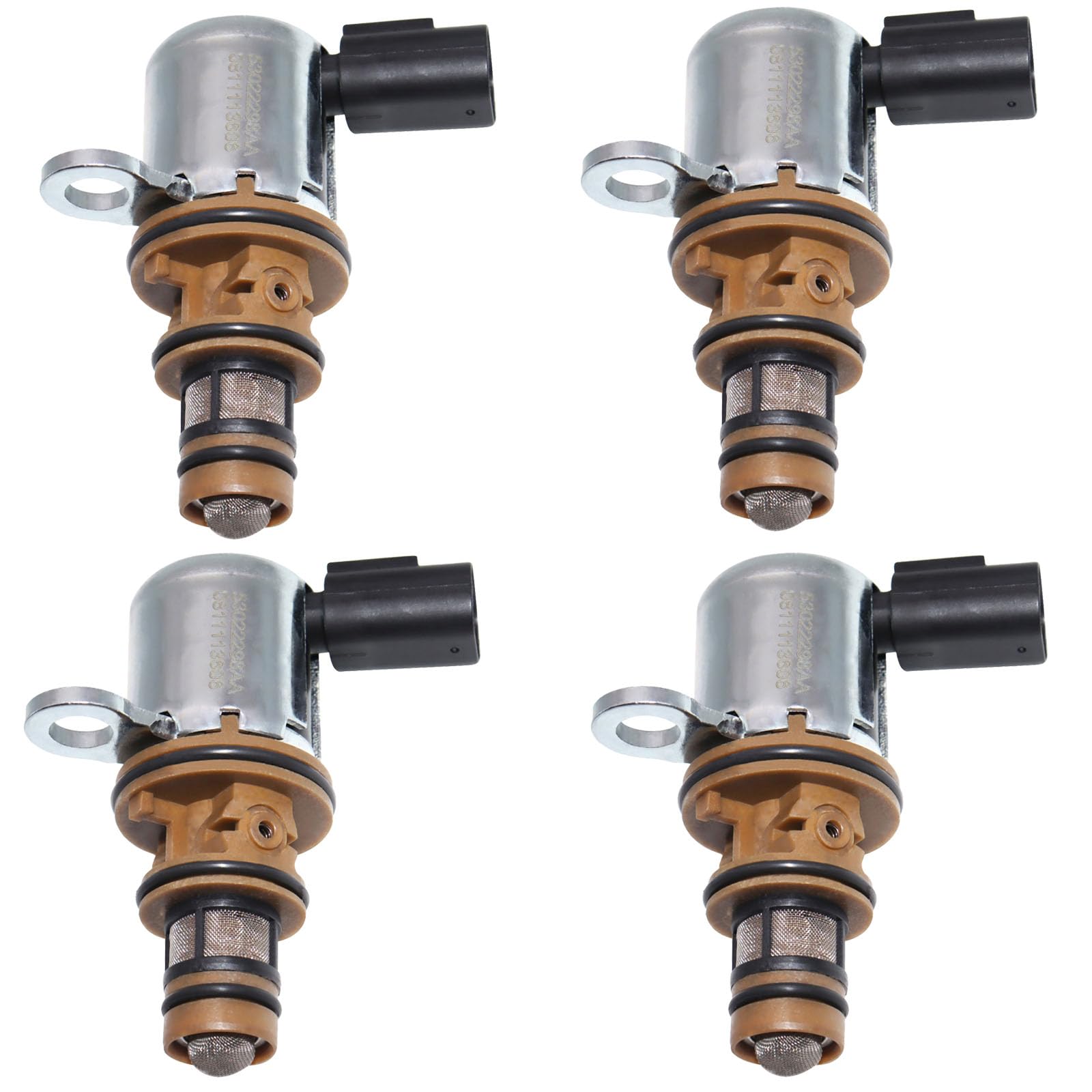 OSKYUO 4 Pack Engine Multiple Displacement System Solenoid 53022298AA Compatible with 10-24 Dodge Ram 1500 Challenger Charger Du