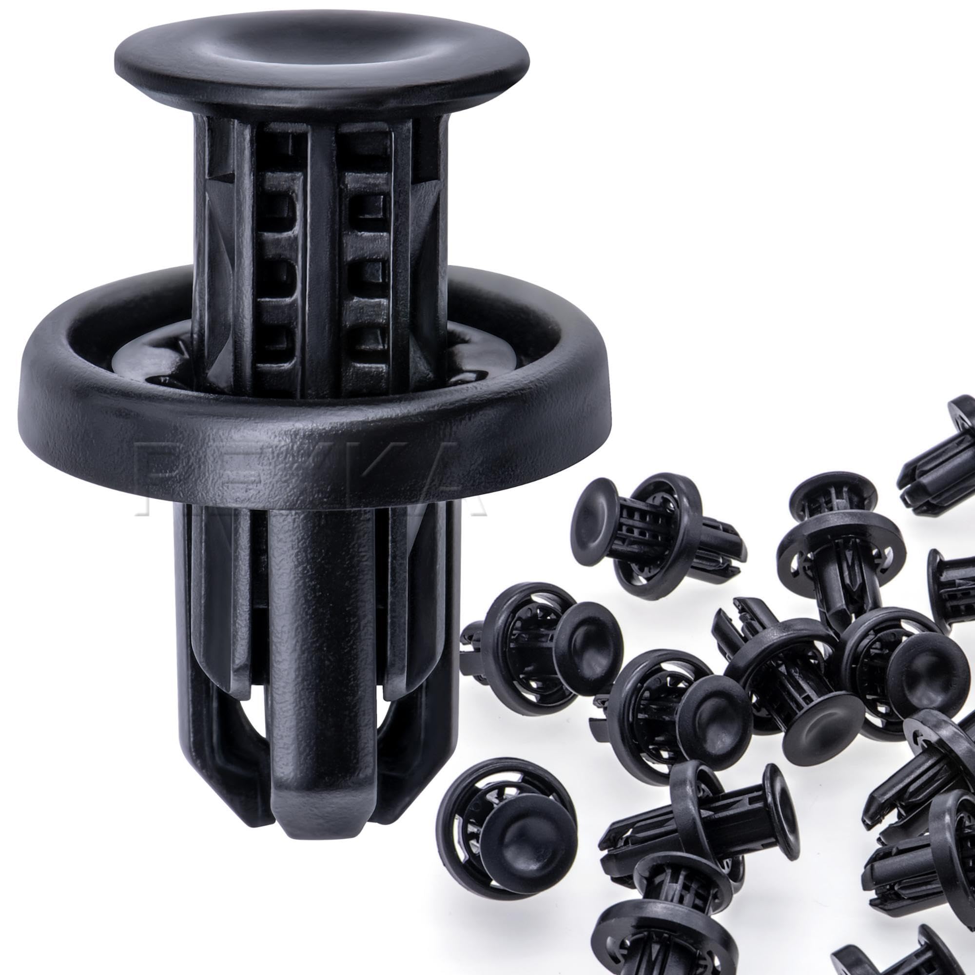 Rexka 30Pcs Rear Front Bumper Cover Fender Grille Under Cover Push-Type Retainer Clip Fastener Rivet 91505-Tm8-003 For Honda Acu