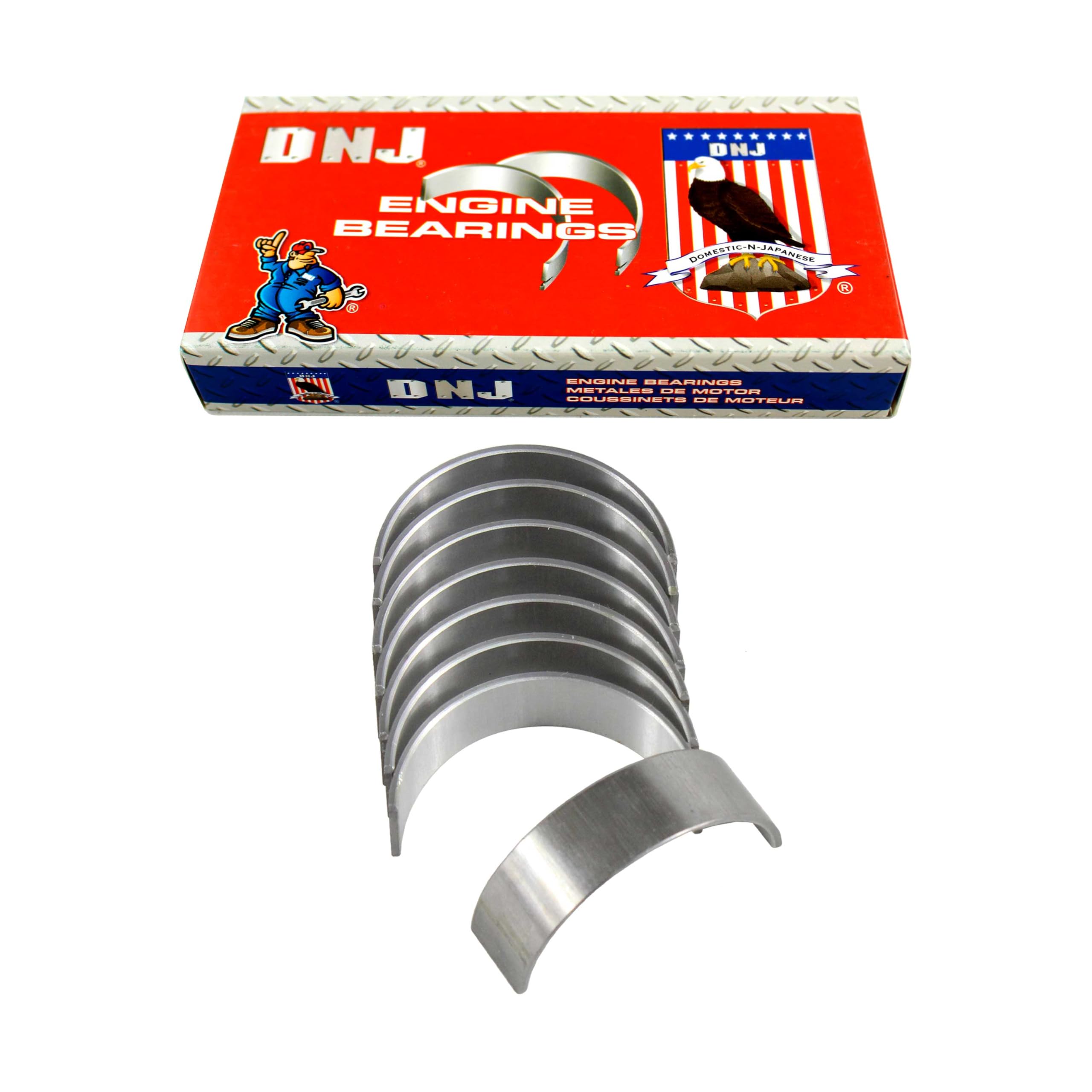 DNJ RB928 Rod Bearings for 2008-2015 Lexus, Pontiac, Scion, Toyota Corolla, CT200h, Matrix, Prius, Prius Plug-in, Prius V, Vibe,