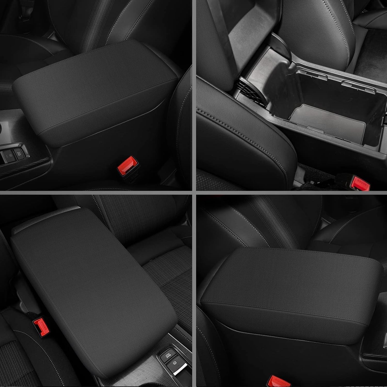 Aomsazto Center Console Cover Customized Armrest Cover Compatible With 2023-2024 Honda Crv, Leather Arm Rest Covering For Car, W