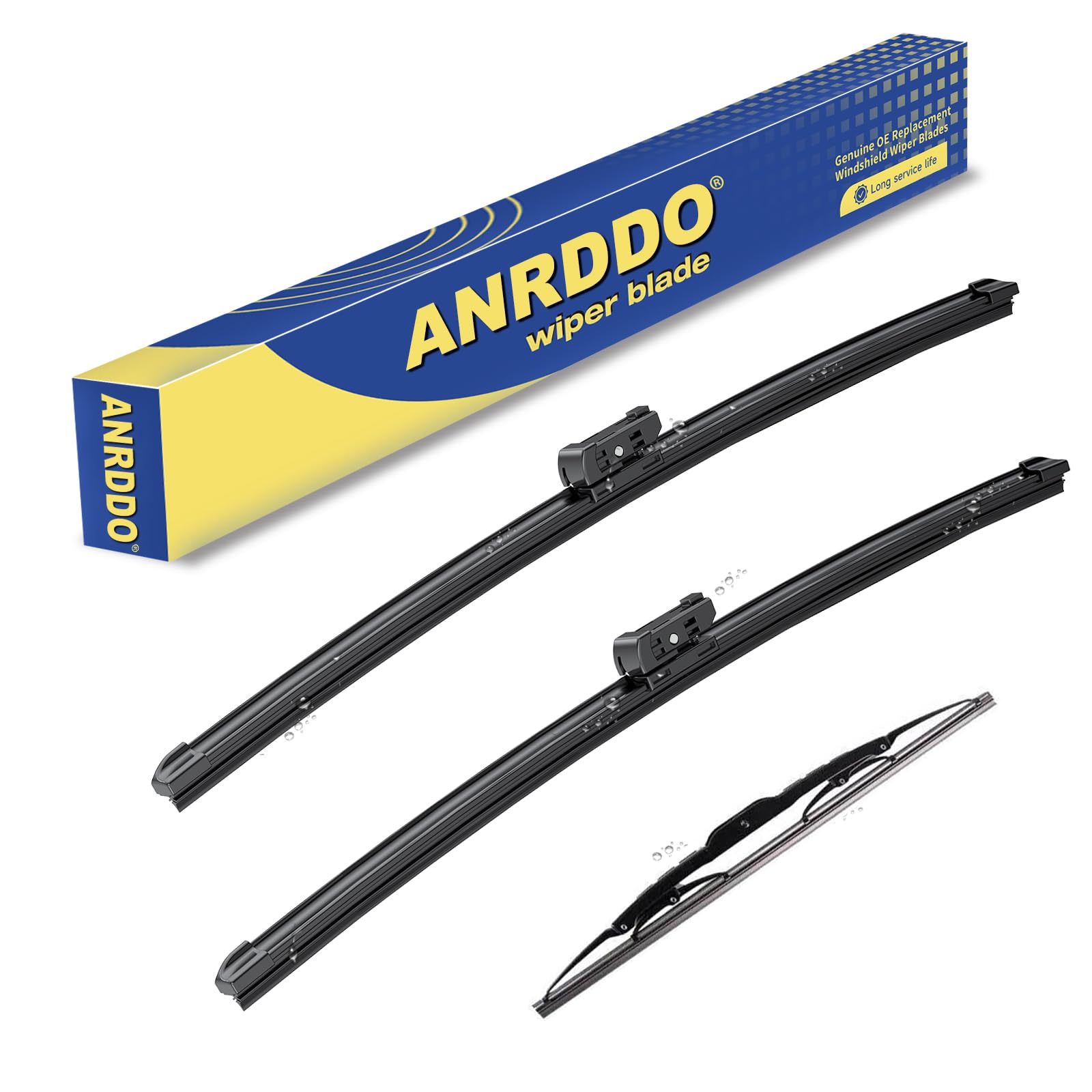 3 Wiper Factory Replacement For Chevrolet Trax 2013-2021 Buick Encore 2013-2021 Opel Mokka 2012-2020 Original Equipment Windshie