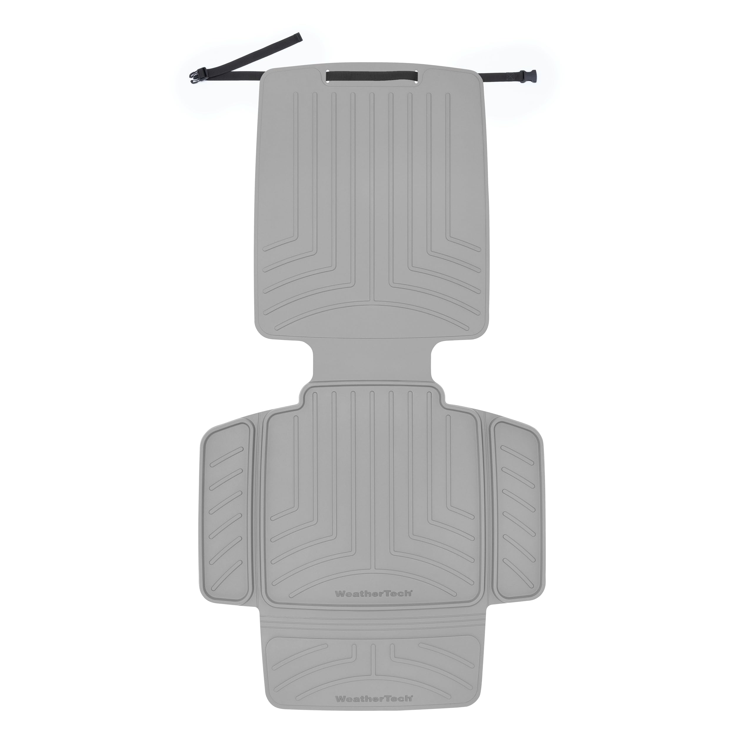 Weathertech Child Car Seat Protector With Back | Spill Protection, Prevents Seat Compression, Grey