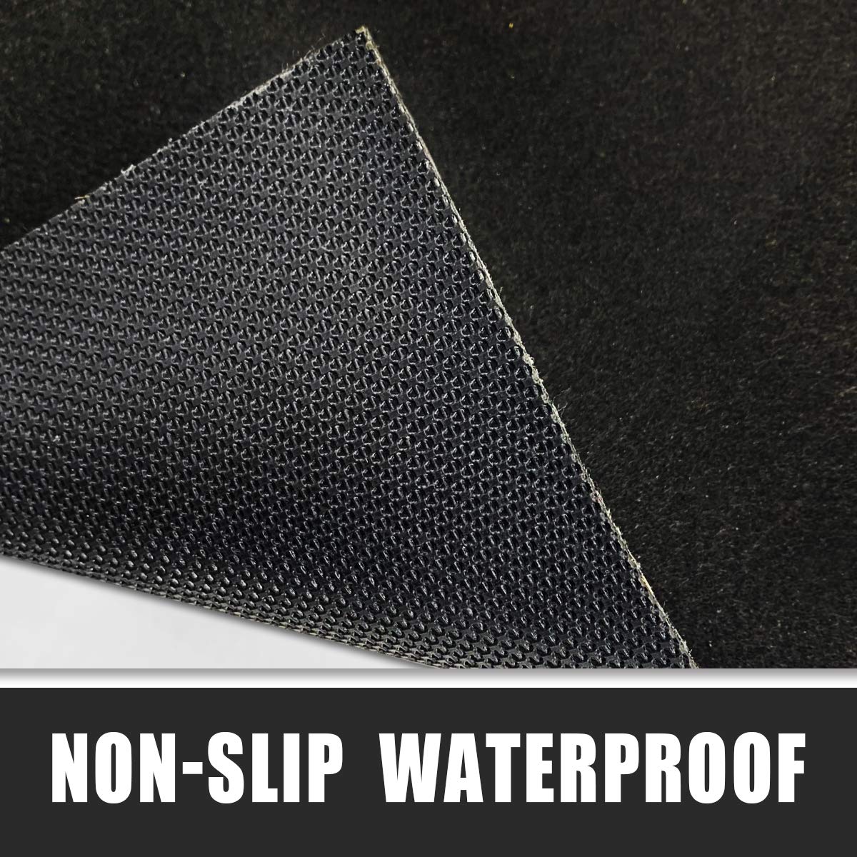 Linla Premium Absorbent Oil Mat Contains Liquid Garage Floor Mat 8.5'X 6.6', Reusable, Washable, Protects Floor, Driveway Surfac