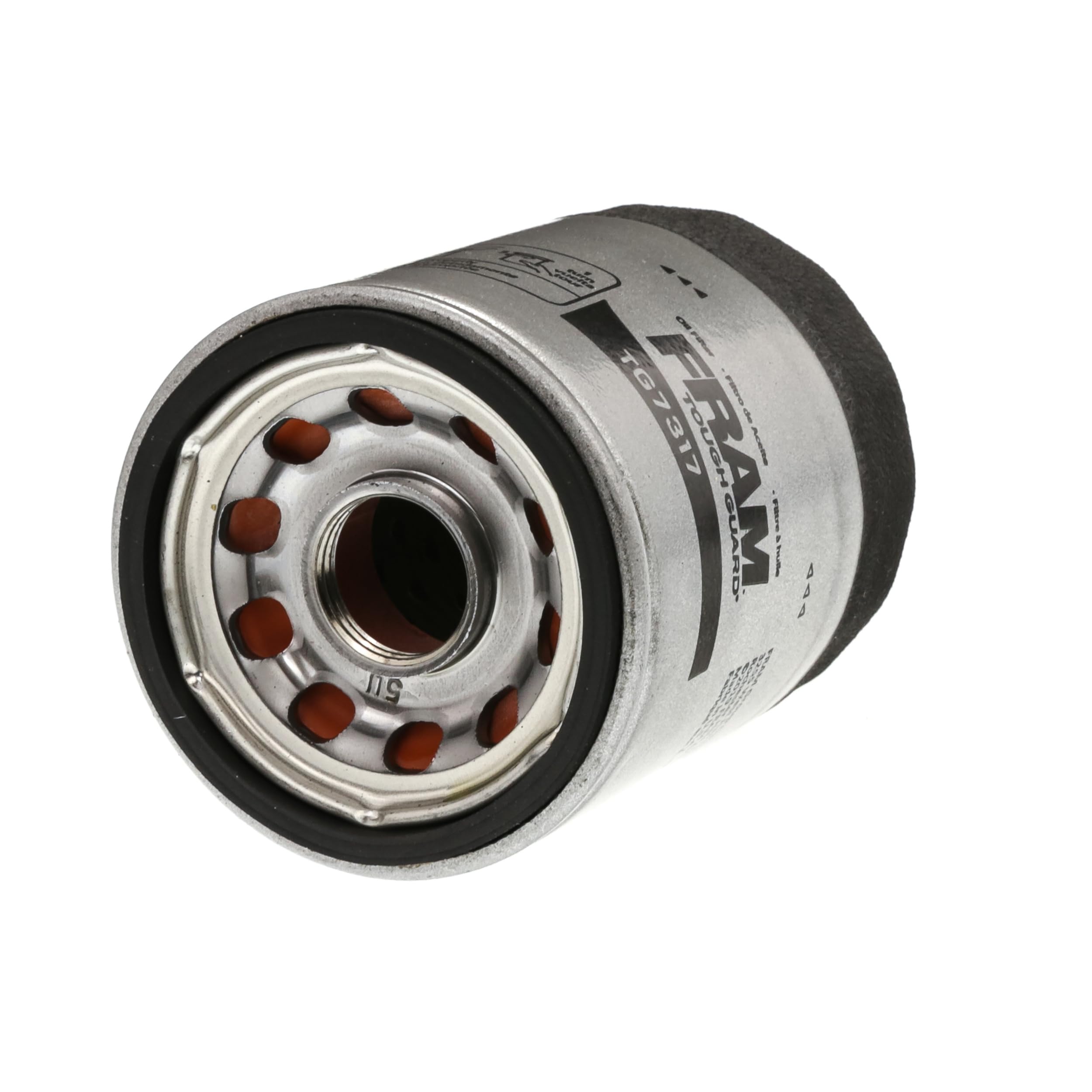 Fram Tough Guard Replacement Oil Filter Tg30, Designed For Interval Full-Flow Changes Lasting Up To 15K Miles
