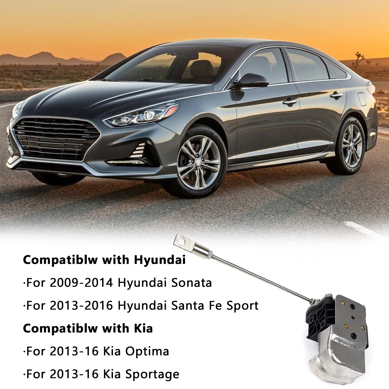 Aumtoni Wastegate Control Valve Solenoid 39400-2G700 for Kia Optima 2011-2015, Hyundai Sonata 2011-2016, Santa Fe Sport 201