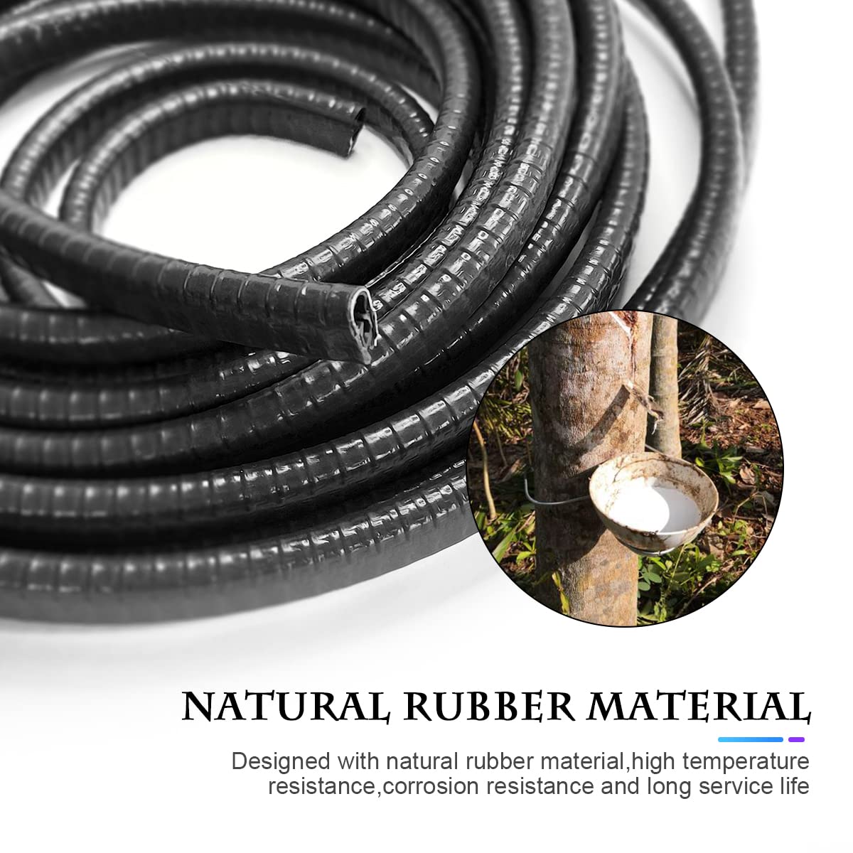 Car Door Edge Guards, 16Ft Car Edge Rubber Seal Trim Protector, No Glue Needed U Shape Car Door Guard Universal For Most Cars, Vehicles, Suvs (Black/16Ft)