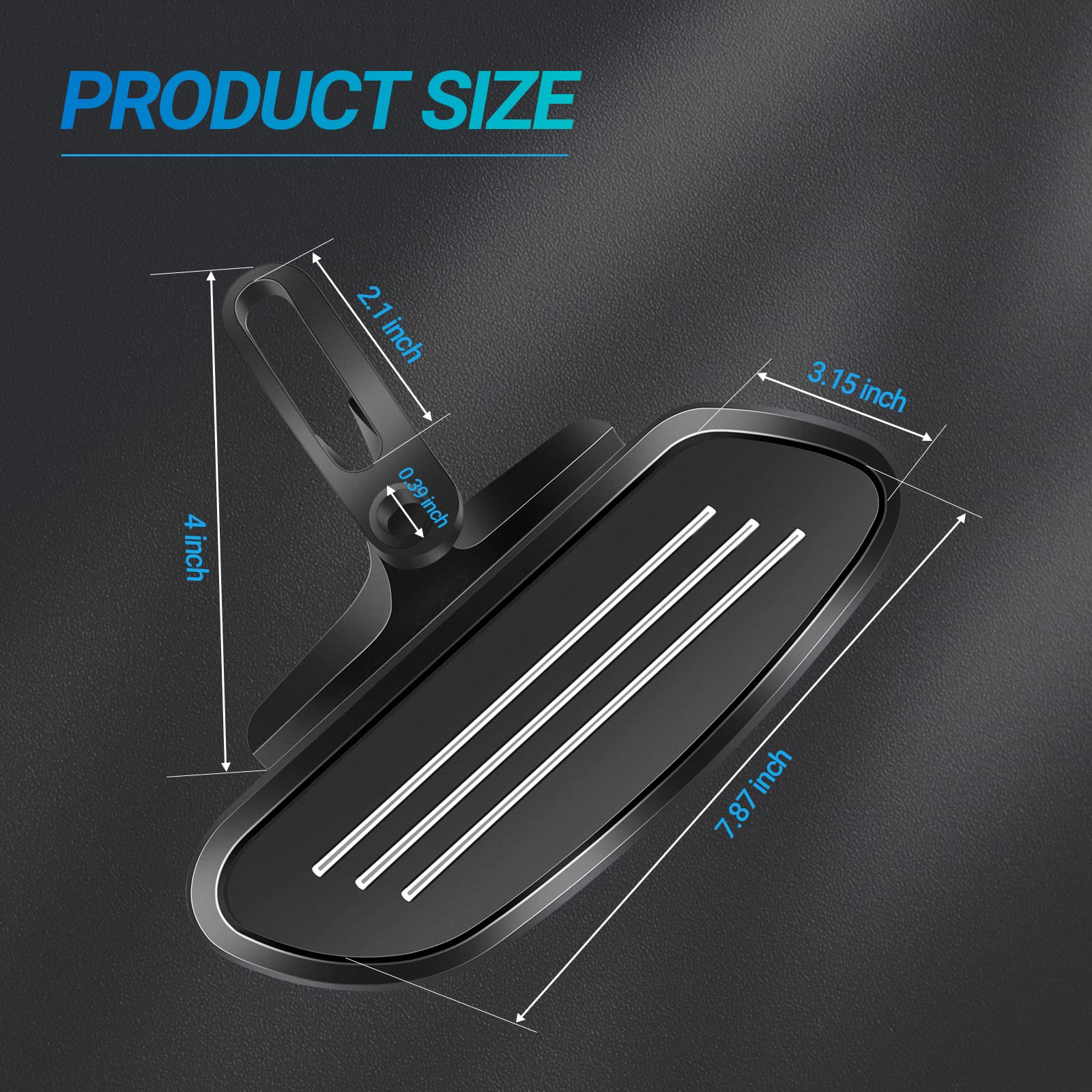 Motorcycle Passenger Floorboards - Black Streamline Footboards With Mount Bracket Kits Compatible With Street Glide Road King El