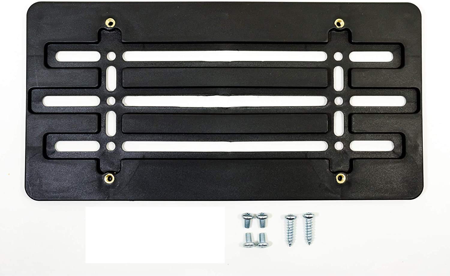 Universal Front License Plate Tag Holder Mounting Mount Relocator Adapter Bumper Bracket For Auto Car Truck Van Suv Golf Cart Ne