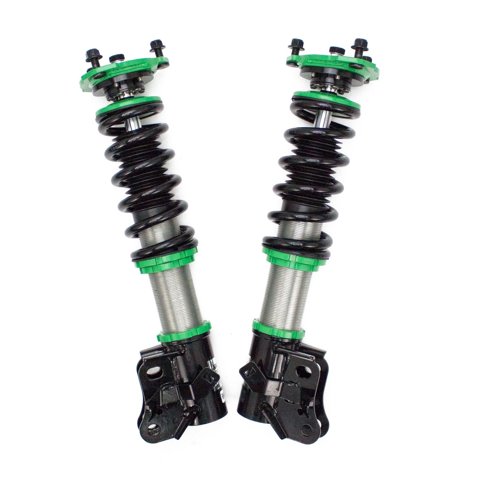 Rev9 Hyper-Street II Coilover Suspension Kit - Mono-Tube Shock, 32 Click Rebound, Full Length Adjustable, Honda Civic 2006-11, Metallic