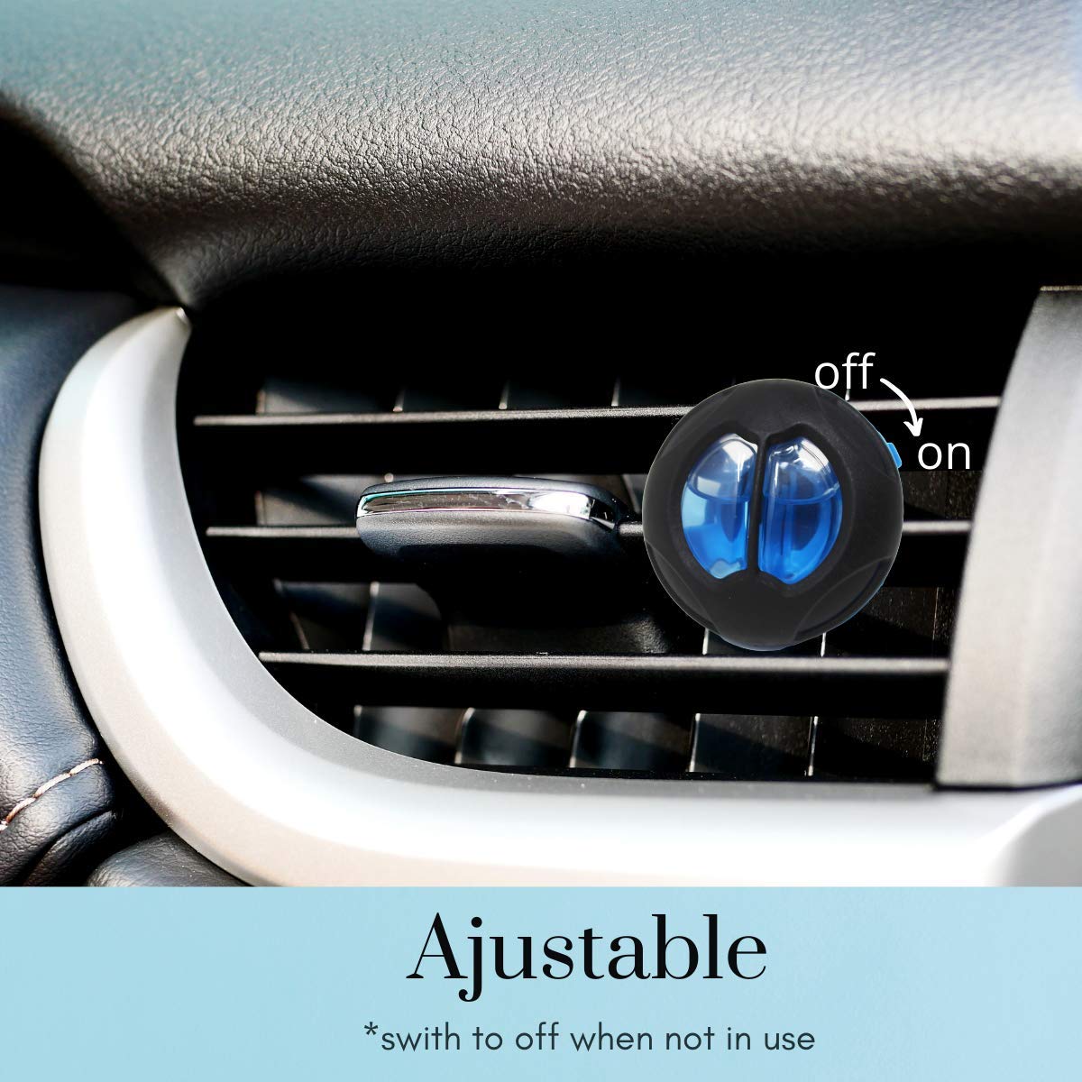 Frairsh Car Air Fresheners Vent Clips, Car Scents Air Freshener Pack Of 6, Winter Car Fresheners Up To 180 Days Long Lasting, Od