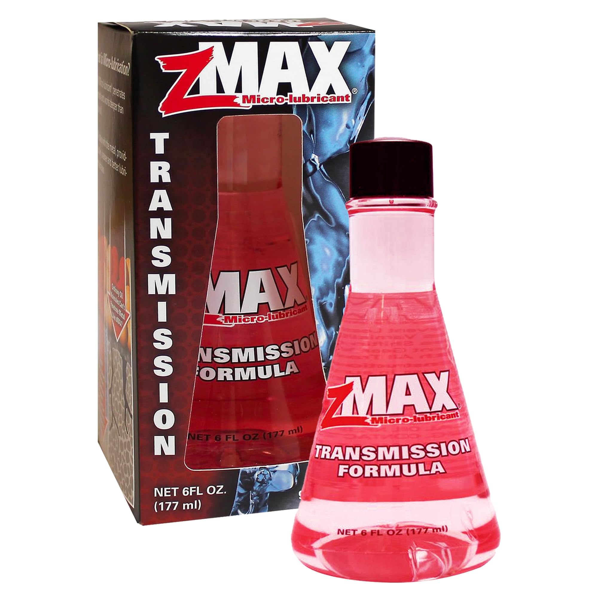 zMAX Transmission Formula 51-306 - 6 oz. for Automatic & Manual Transmissions - Reduces Carbon Build-Up & Improves Shifting Performance