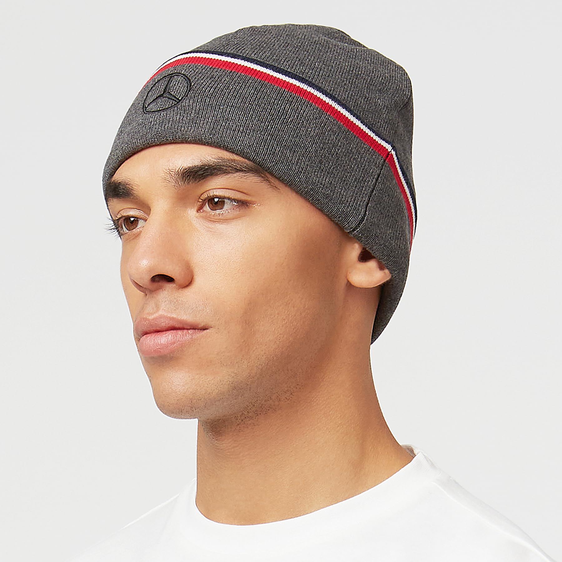 Mercedes Amg Petronas Formula One Team Team Beanie - Grey - One Size