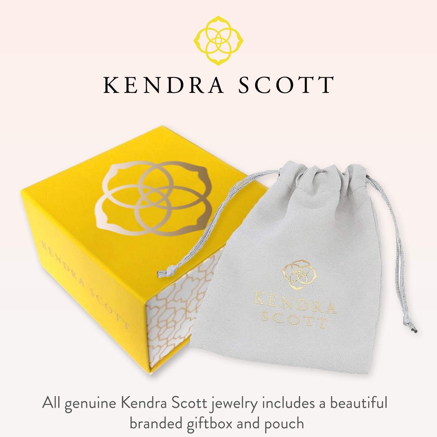 Kendra Scott Ari Heart Pendant Necklace for Women, 14k Gold-Plated, Iridescent Drusy, Adjustable Length, Fashion Jewelry