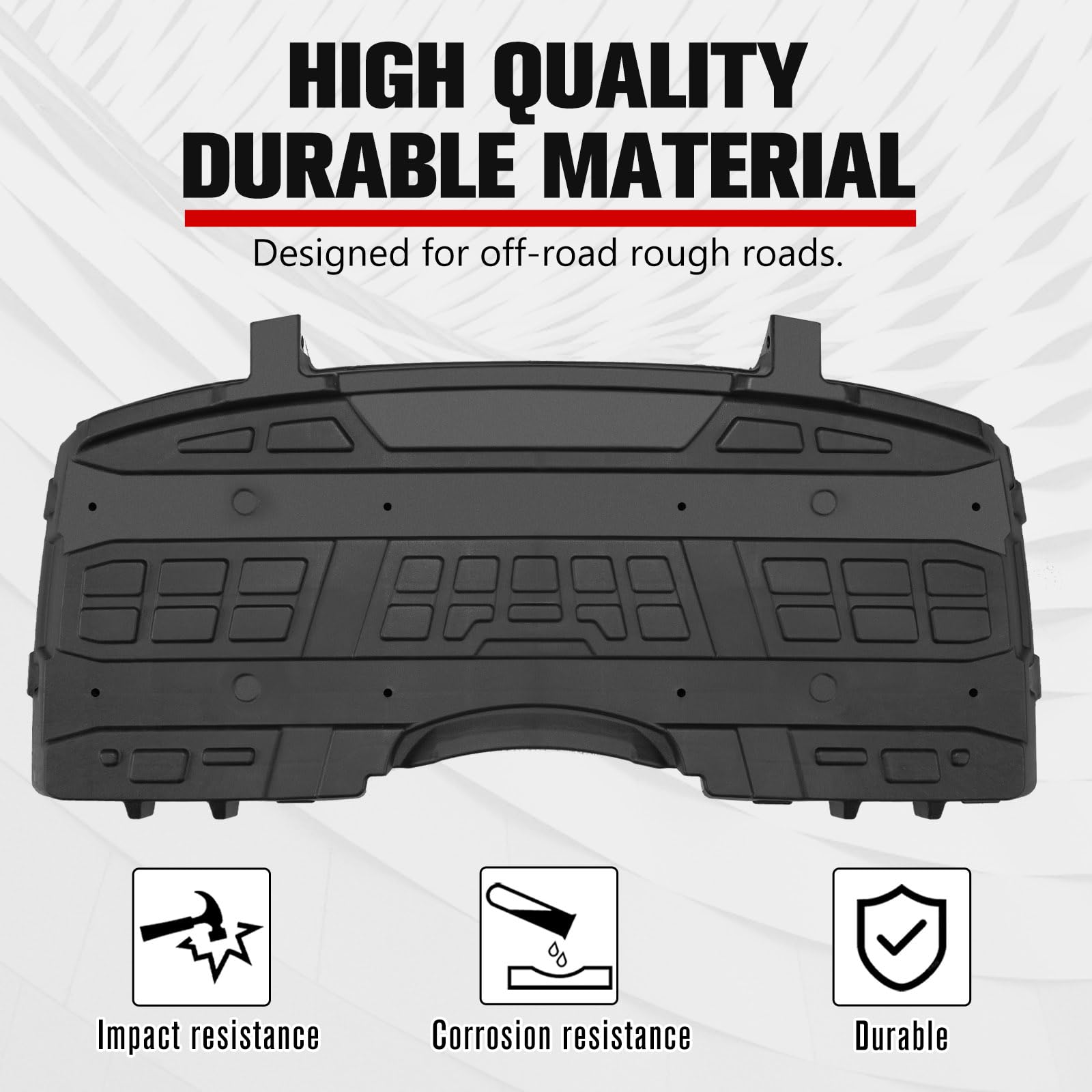 A & UTV PRO Front Service Cover Assembly for 2005-2010 Polaris Sportsman 400 450 500 600 700 800, ATV Front Storage Box Cover Ca