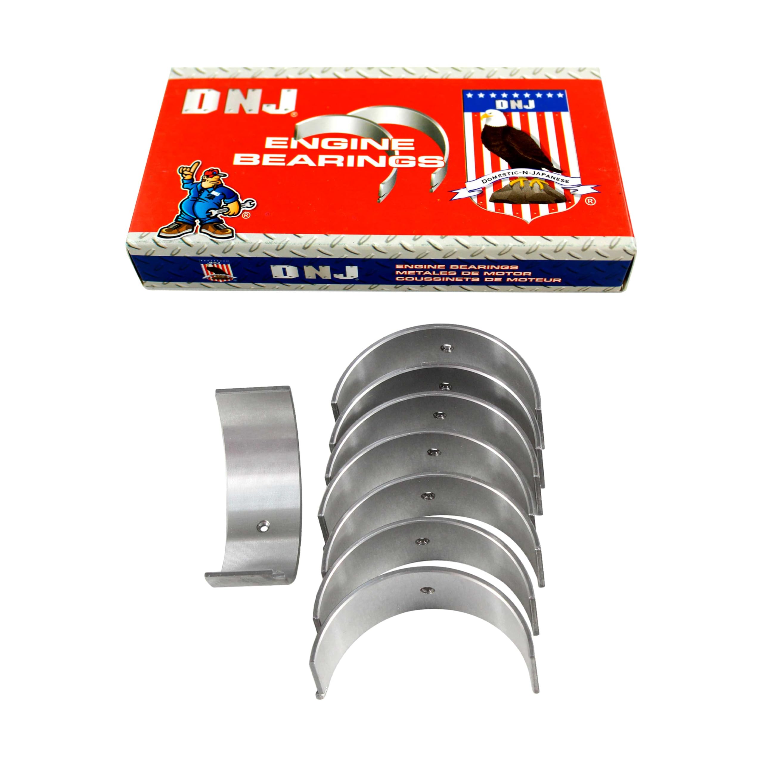 Dnj Rb800 Rod Bearings For 1993-2006 Audi, Volkswagen A4, A4 Quattro, Beetle, Cabrio, Golf, Jetta, Passat, Tt, Tt Quattro 1.8L,