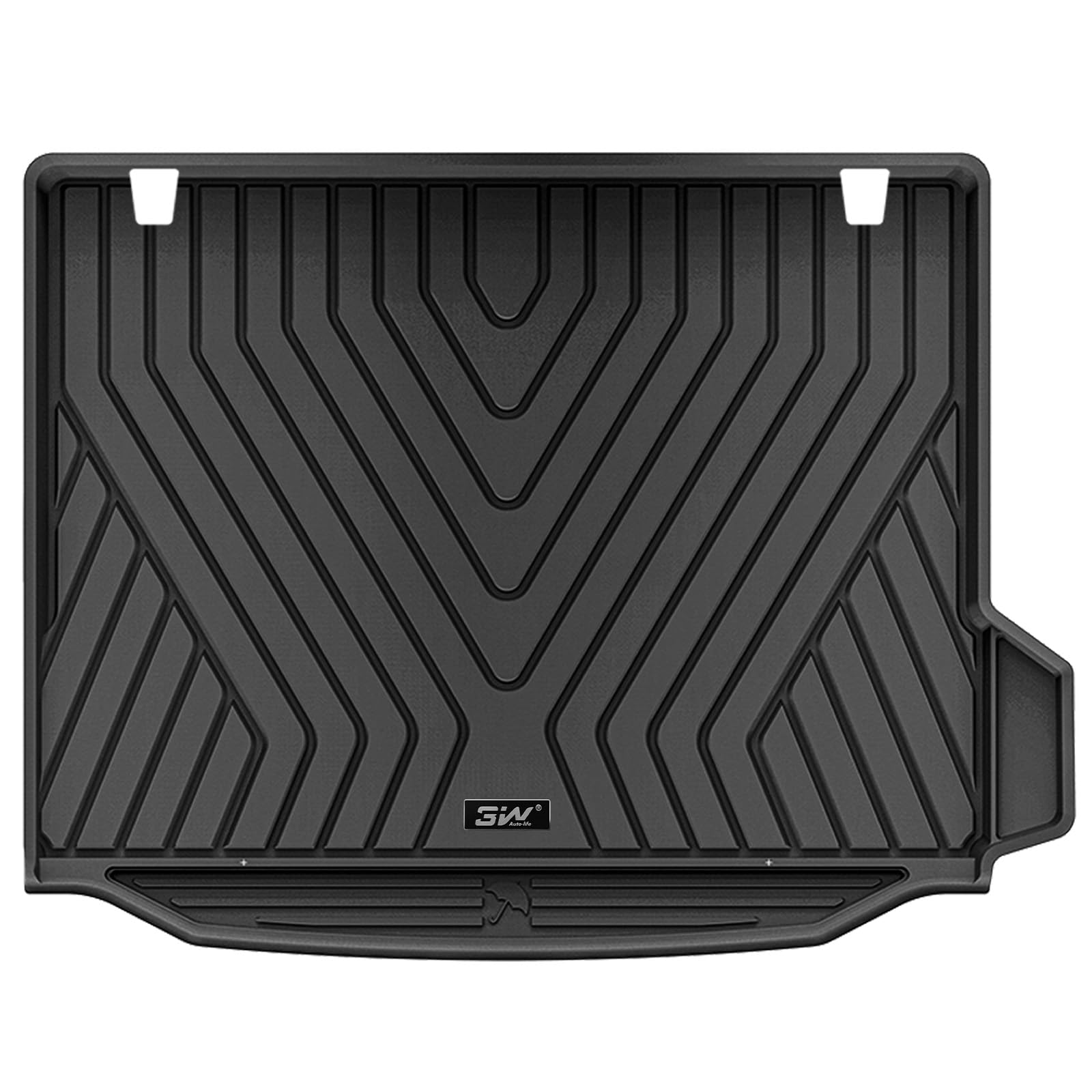3W 2018-2024 Bmw X3 Cargo Liner, All Weather Tpe X3 Accessories Custom Fit For Bmw 30I M40I M Car Mats (Only For Car Without Spa
