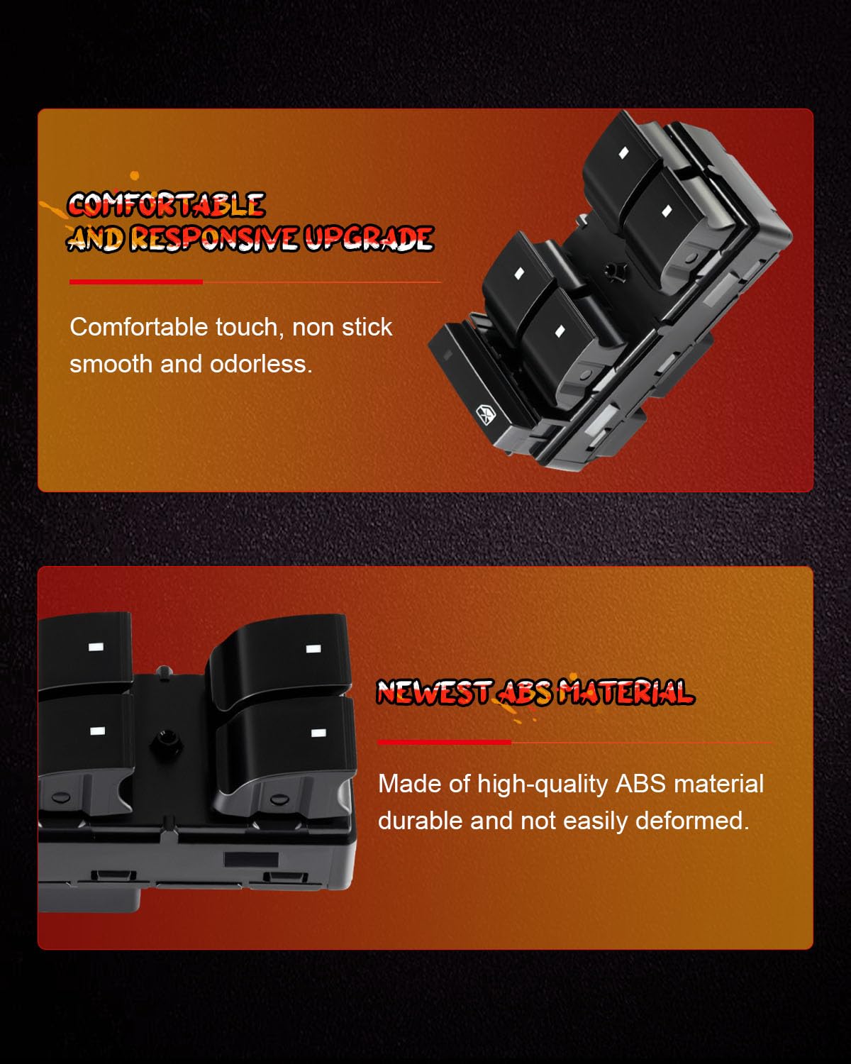 Cciyu Power Window Switch Fits For 2007-2014 For Chevrolet Silverado 2500 3500 2008-2011 For Chevrolet Hhr 2009-2016 For Chevrol