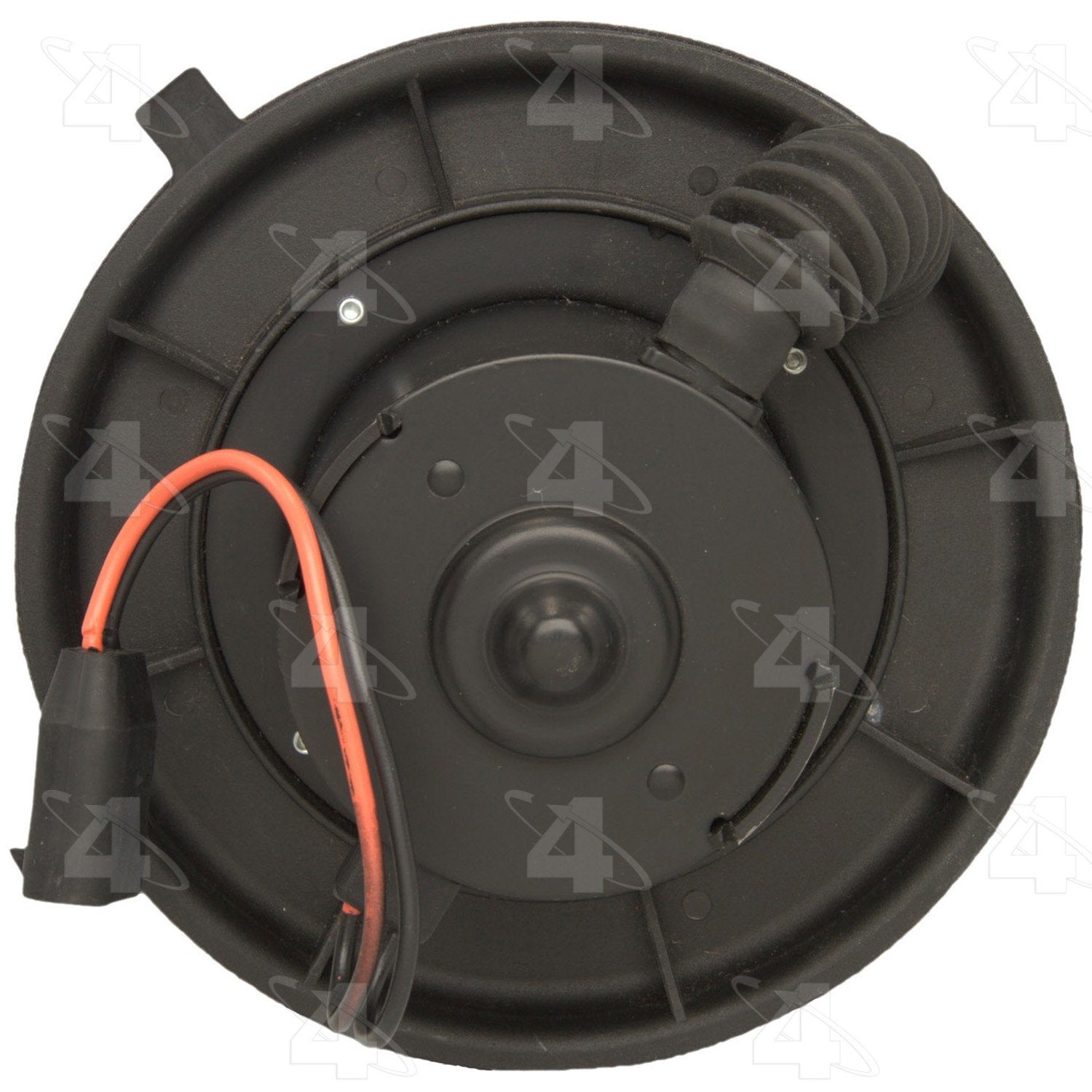 Four Seasons Blower Motor with Wheel for GM Trucks - Model 75748, Metal, White/Black