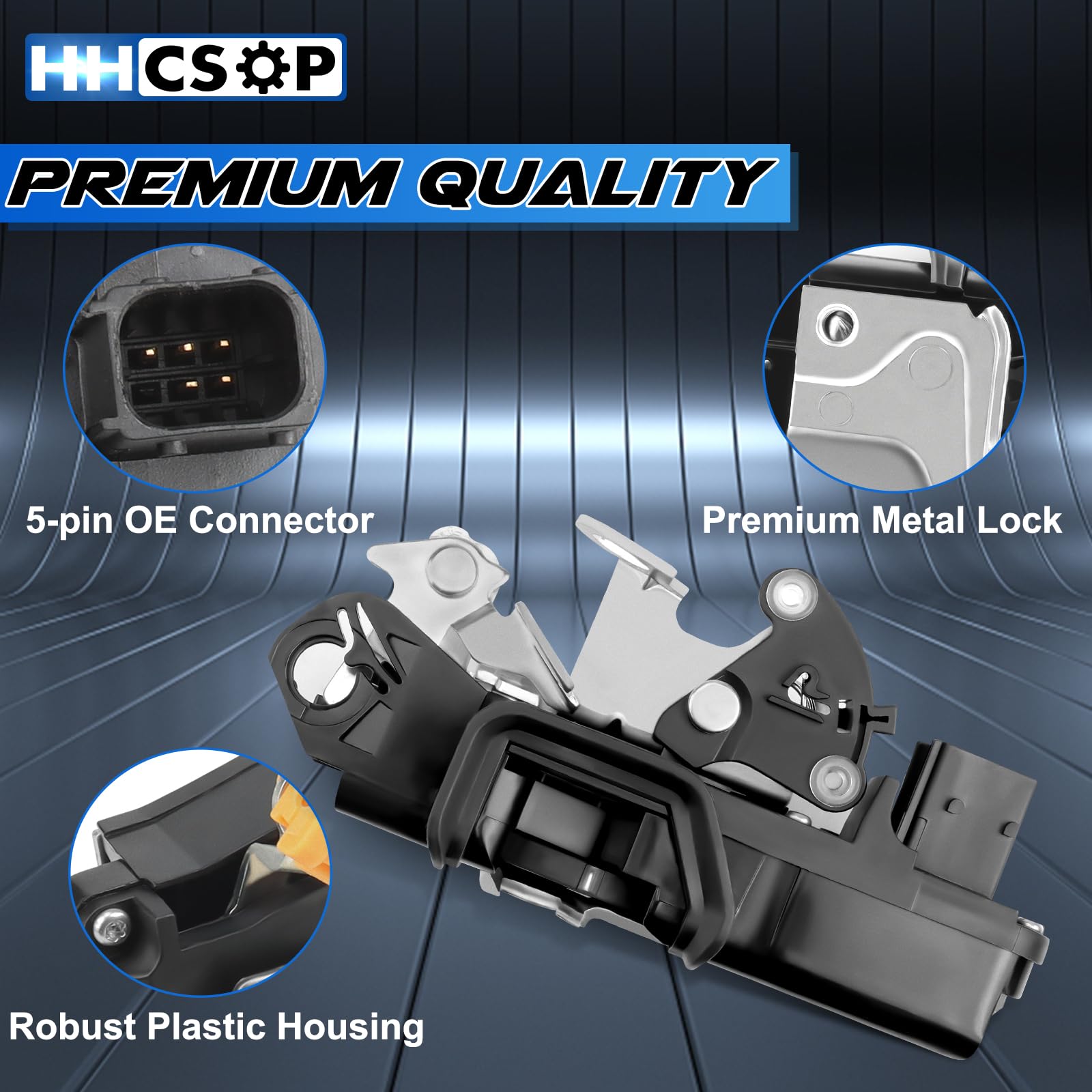 Front Right Passenger Side Door Lock Latch Actuator For 2007 2008 2009 2010 2011 2012 2013 2014 Chevy Silverado Suburban Tahoe I