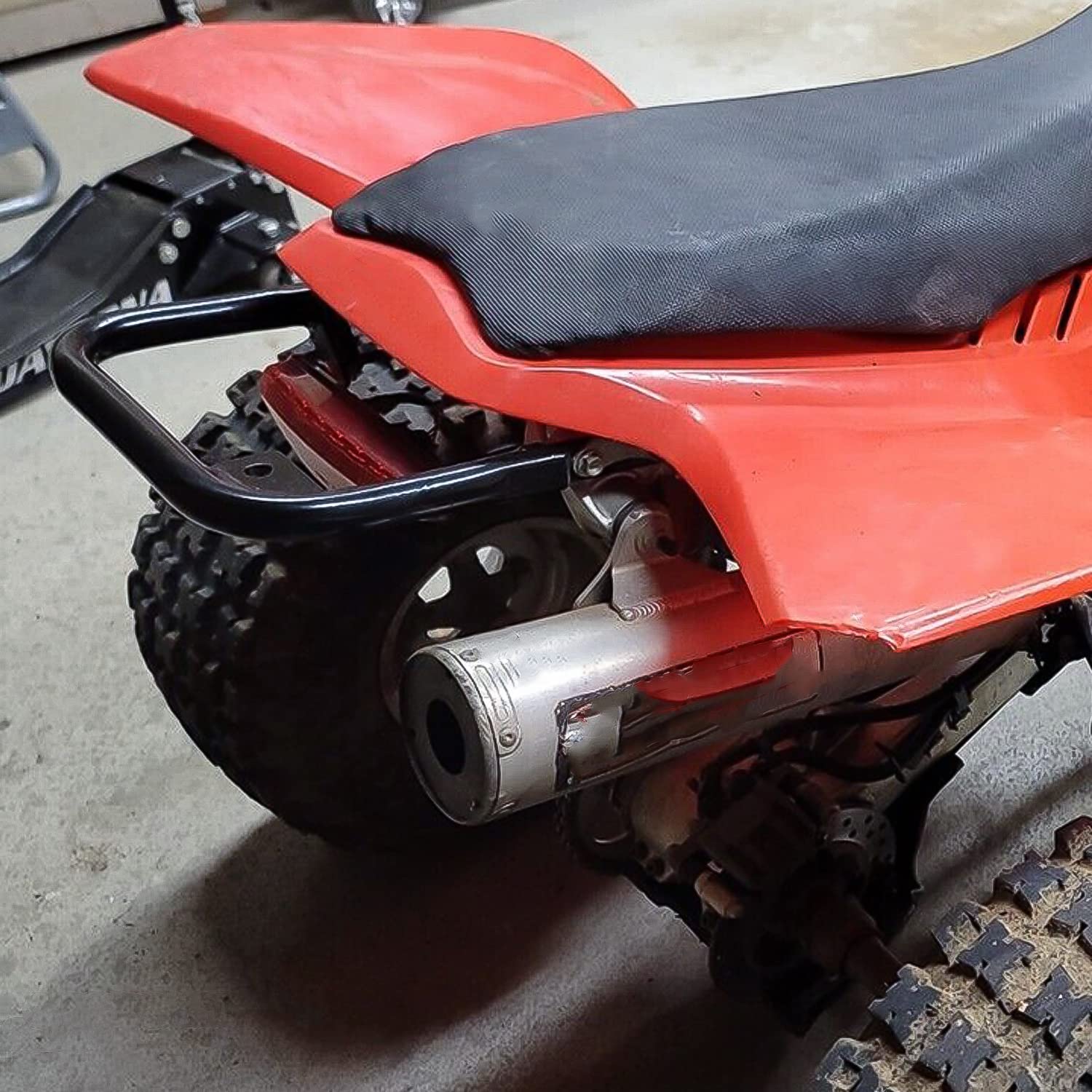 Ecotric Rear Grab Bar Bumper Compatible With Honda Trx 450R All Year Honda Trx450R
