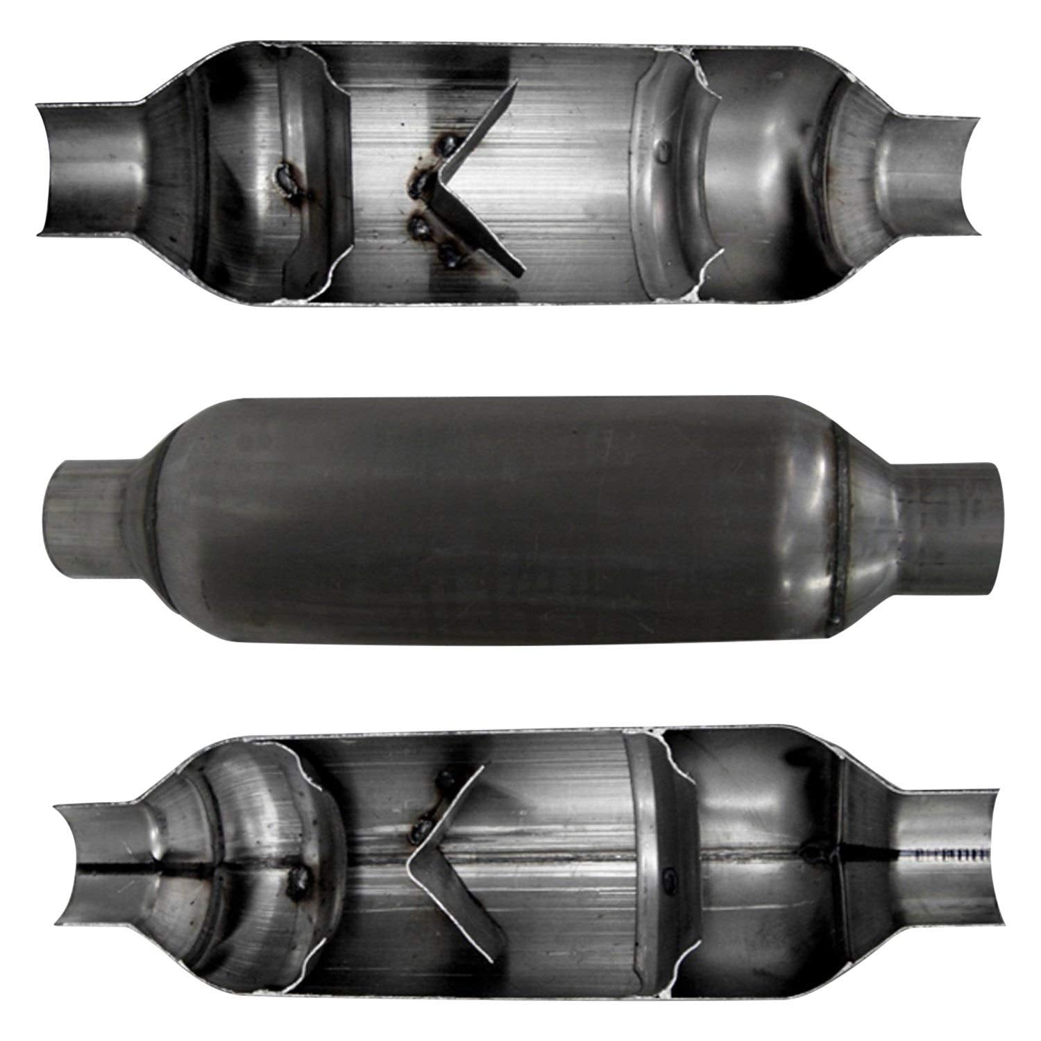 Jones Exhaust Flowpack Muffler Jfp300 3.00 Inch Inlet / Outlet