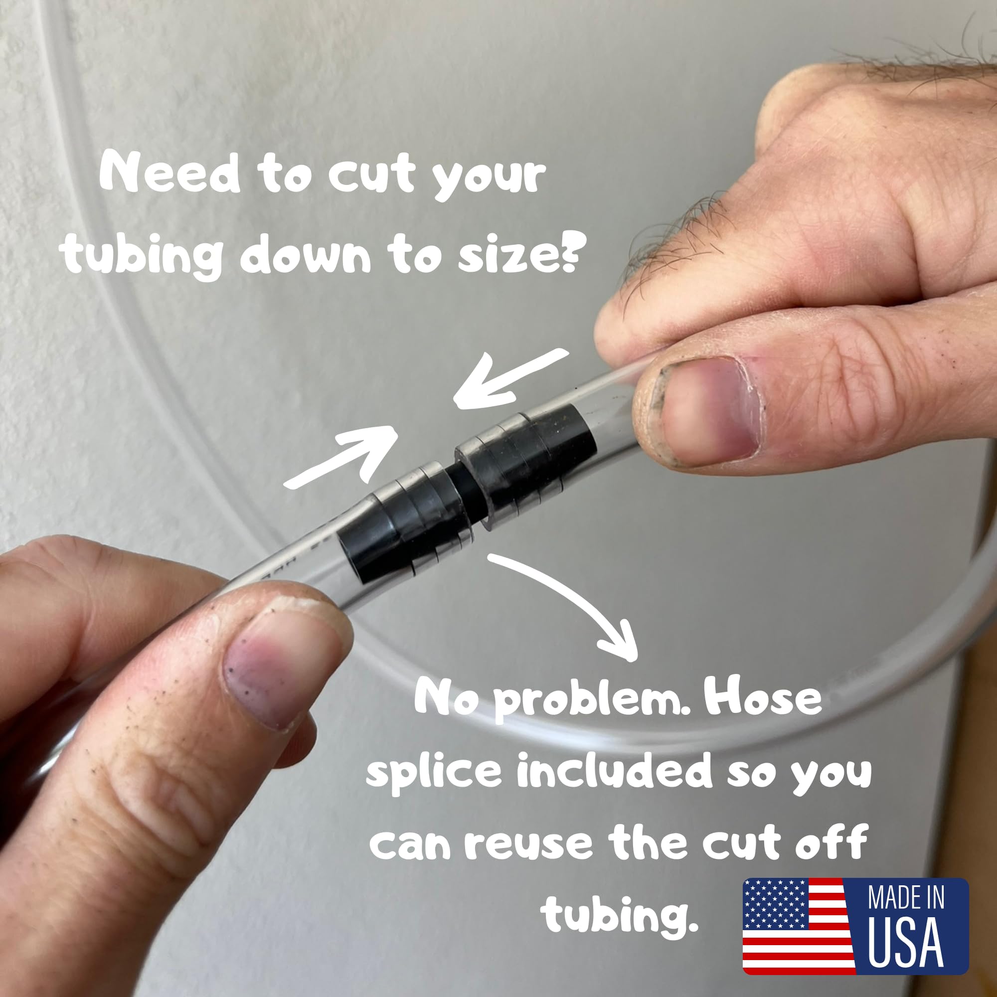 Transmission Funnel with 4 Foot Clear Tubing - Made in USA - Perfect for Hard to Reach Places, No More Mess