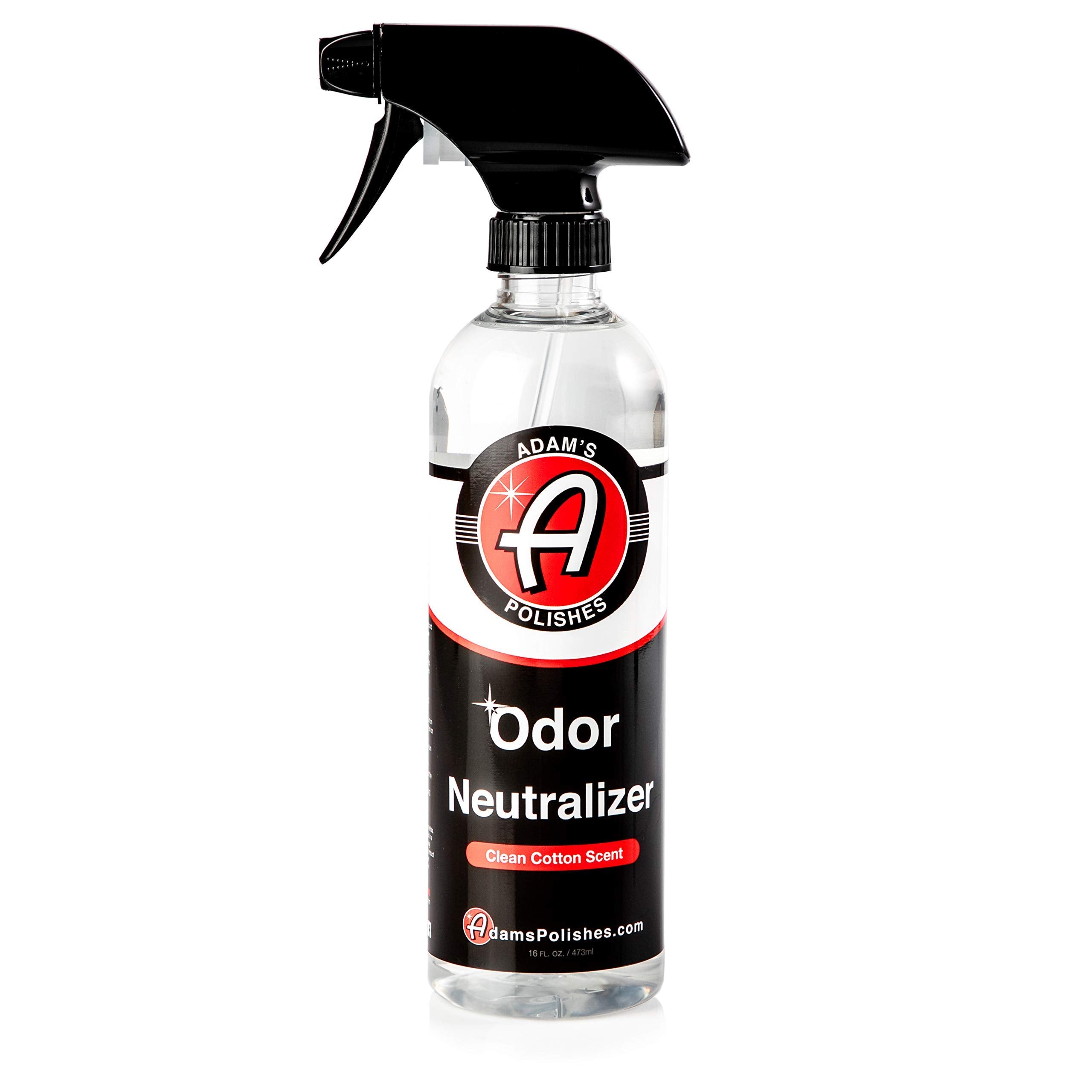 Adam'S Polishes Odor Neutralizer (Clean Cotton, 16 Fl. Oz) - Car Air Freshener Spray That Eliminates Harmful Odors From Car Inte