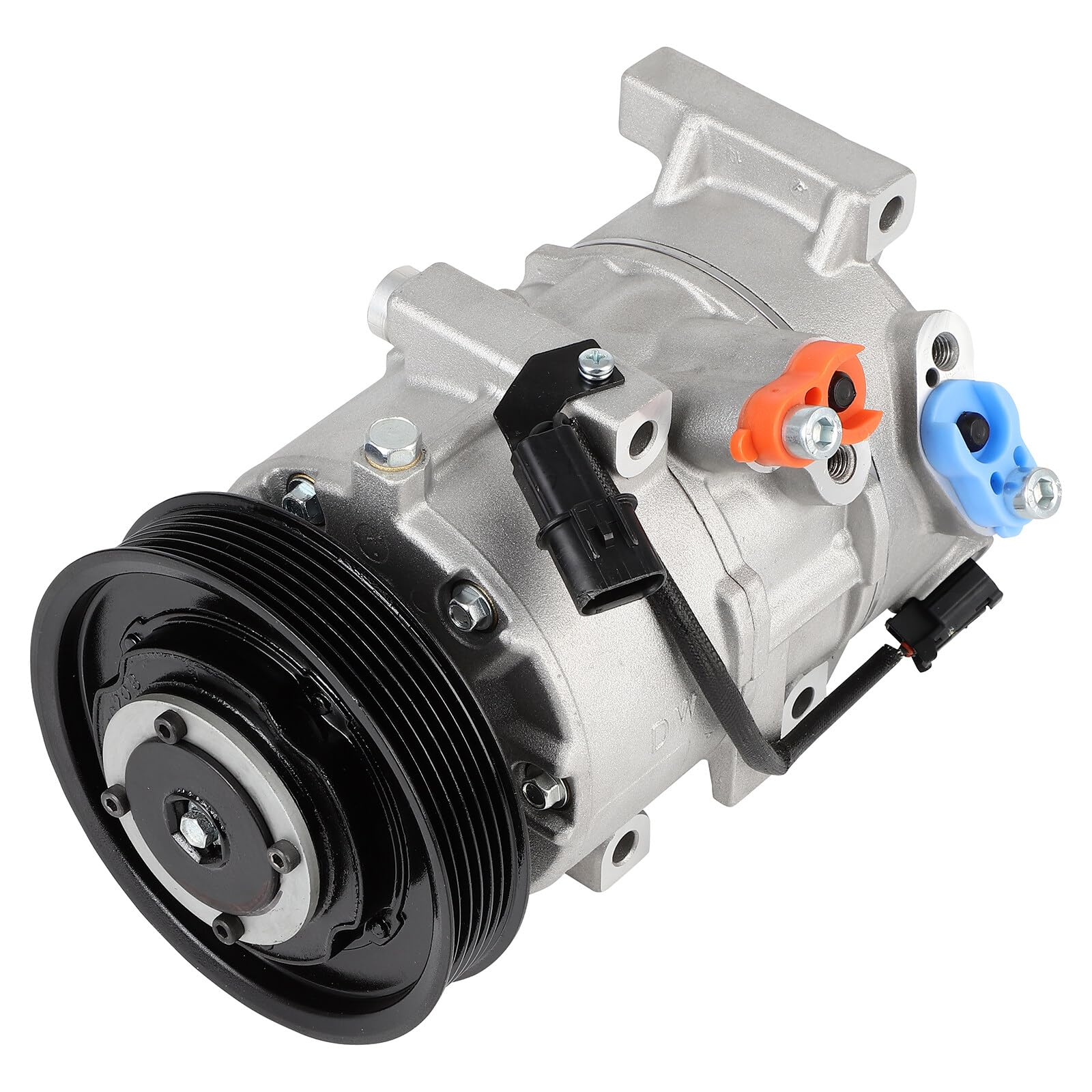 cciyu AC Compressor for Car 2016-2017 for Hyundai Tucson 1.6L,Air Conditioning Compressor with Clutch 6 Grooves 168357
