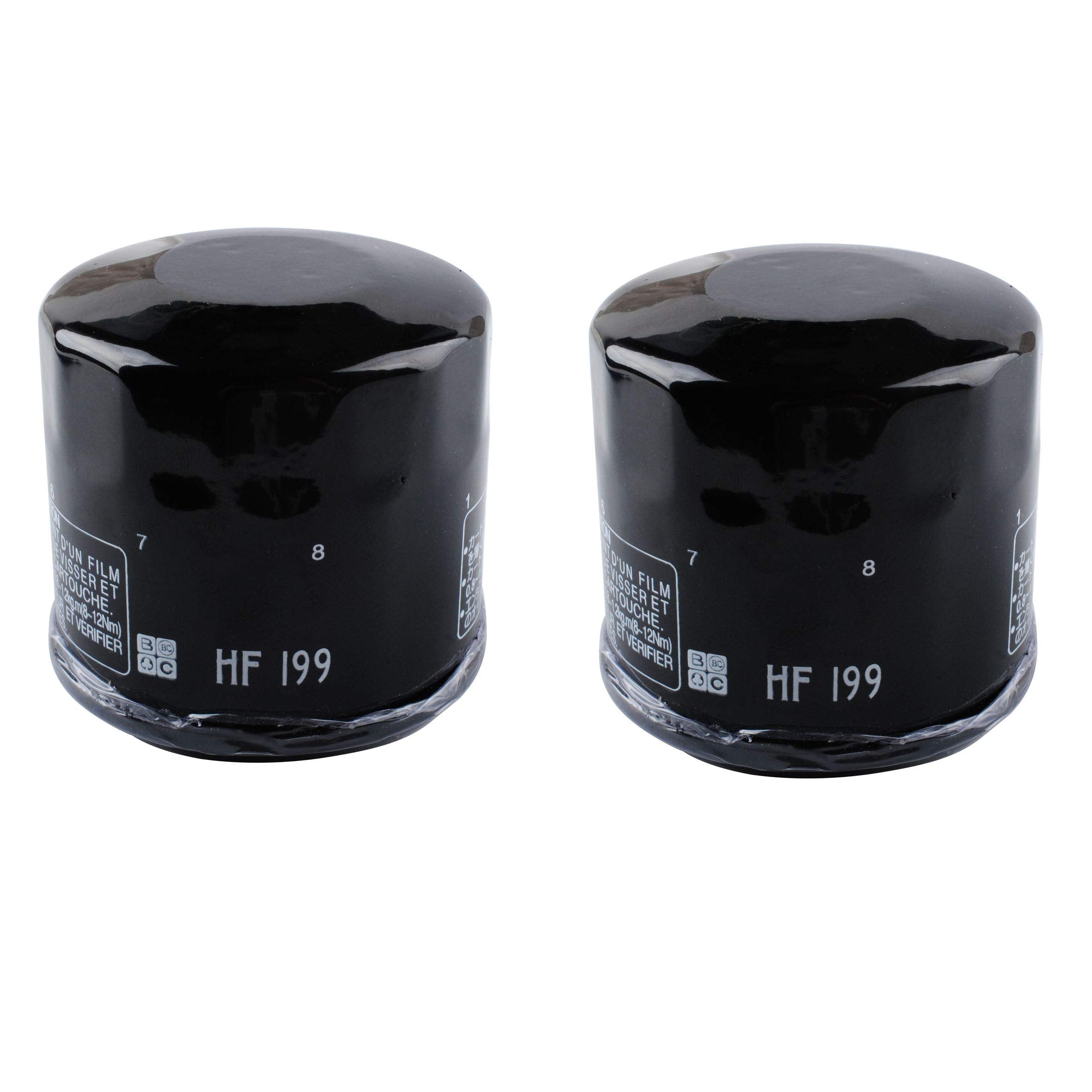 2520799 Engine Oil Filter for Polaris Scrambler Sportsman XP 850 570 2009-2019 Engine Oil Filter 3089996 2520799 (2 pack)