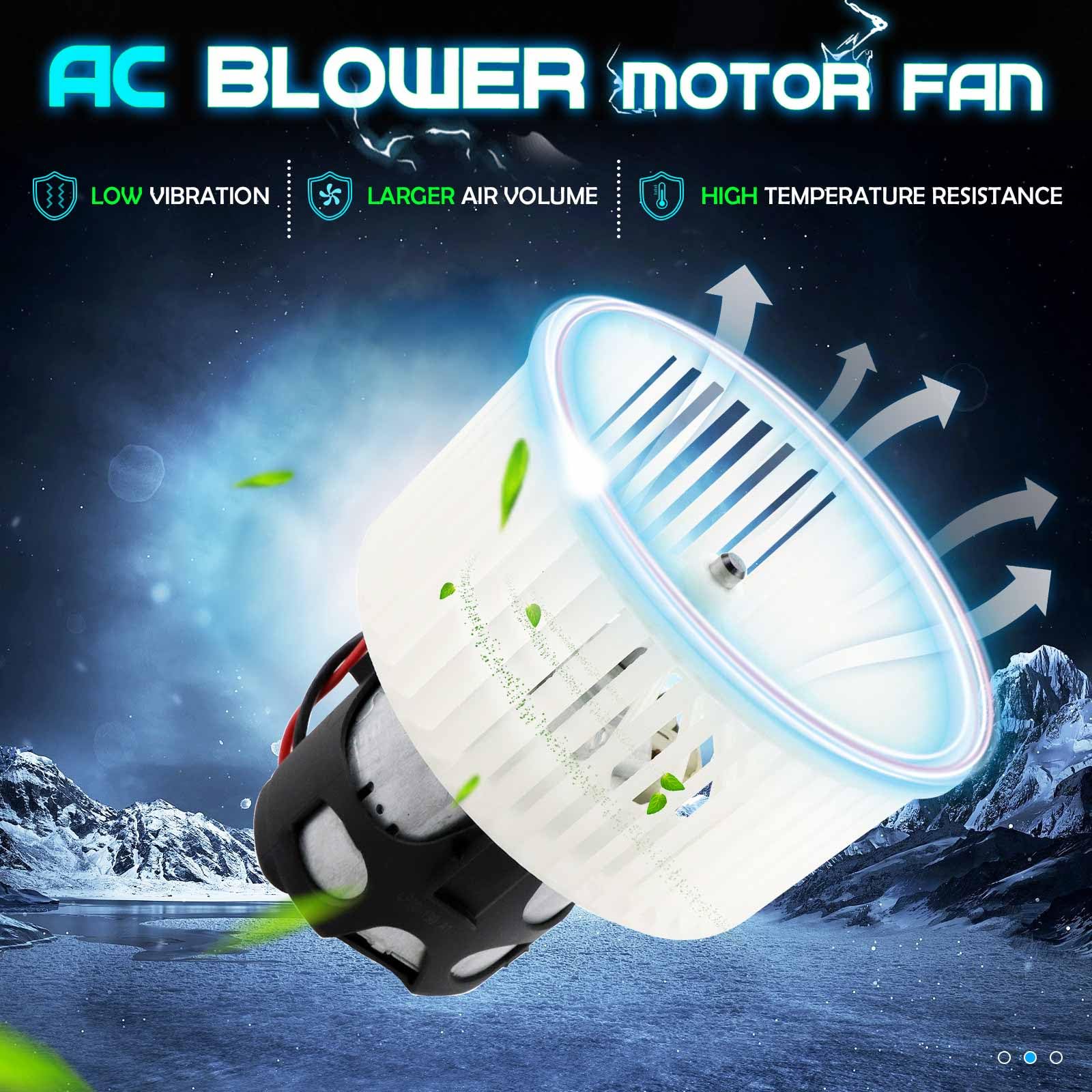 64119242607 75027 Heater Blower Motor With Fan Cage Fits 2011-2016 Bmw 528I /2012-2016 Bmw 528I Xdrive /2014-2016 Bmw 535D /2011