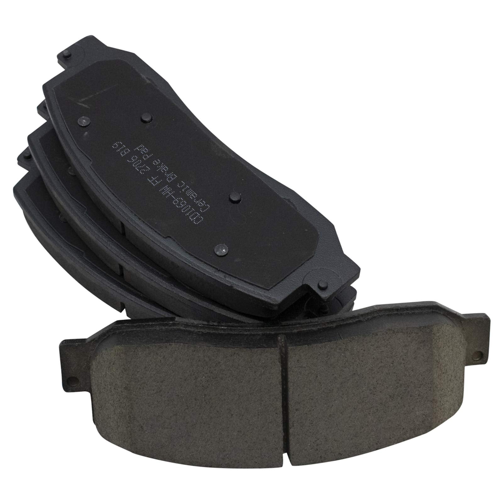 TRQ Front Brake Pads Ceramic Compatible with 2005-2012 Ford F-250 Super Duty F-350 Super Duty