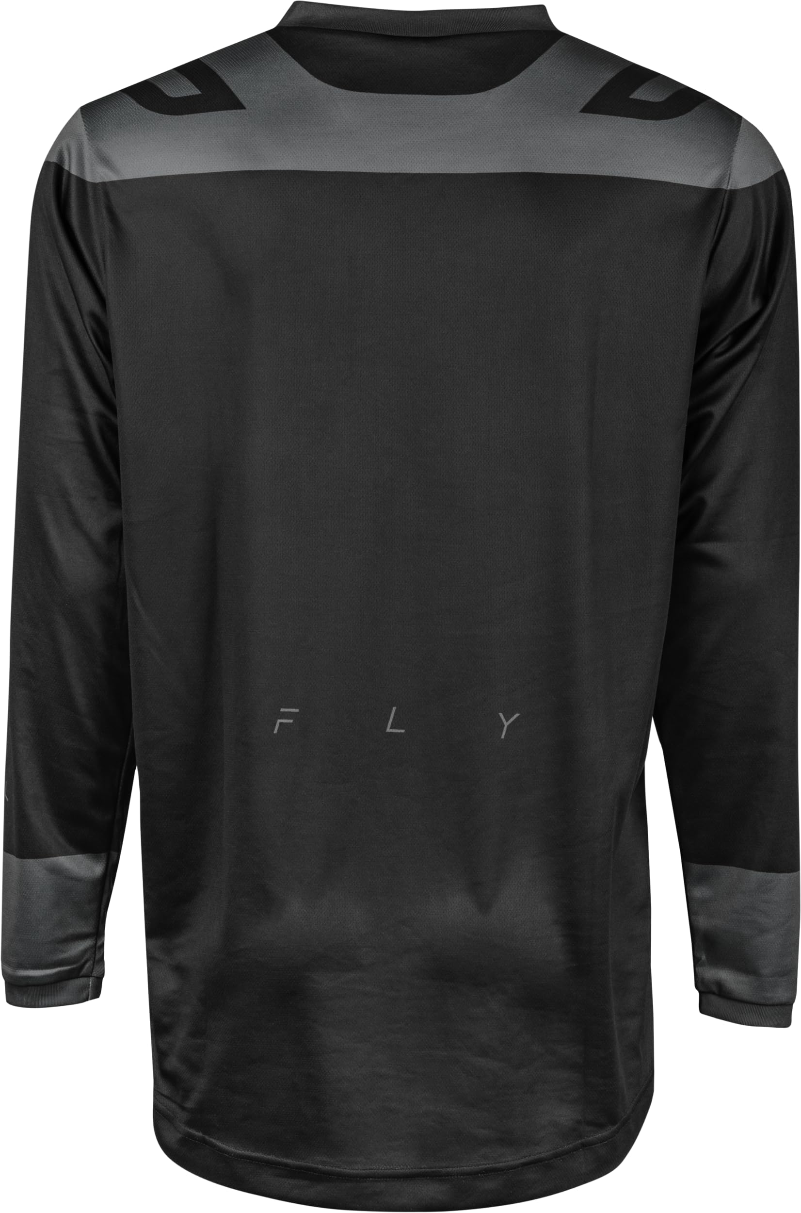 Fly Racing F-16 Men's Jersey - Large, Black/Charcoal, Polyester, Model 377-921L