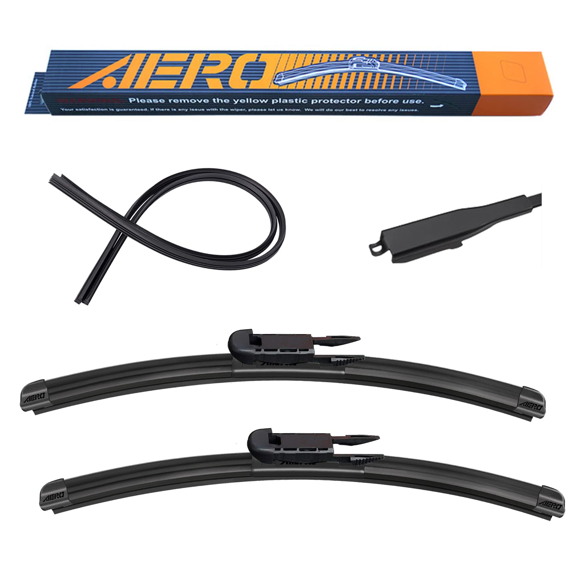 Aero Avenger 26''+15'' I&L Pinch Tab Premium All-Season Beam Windshield Wiper Blades Oem Replacement For Chevrolet Chevy Sonic 2
