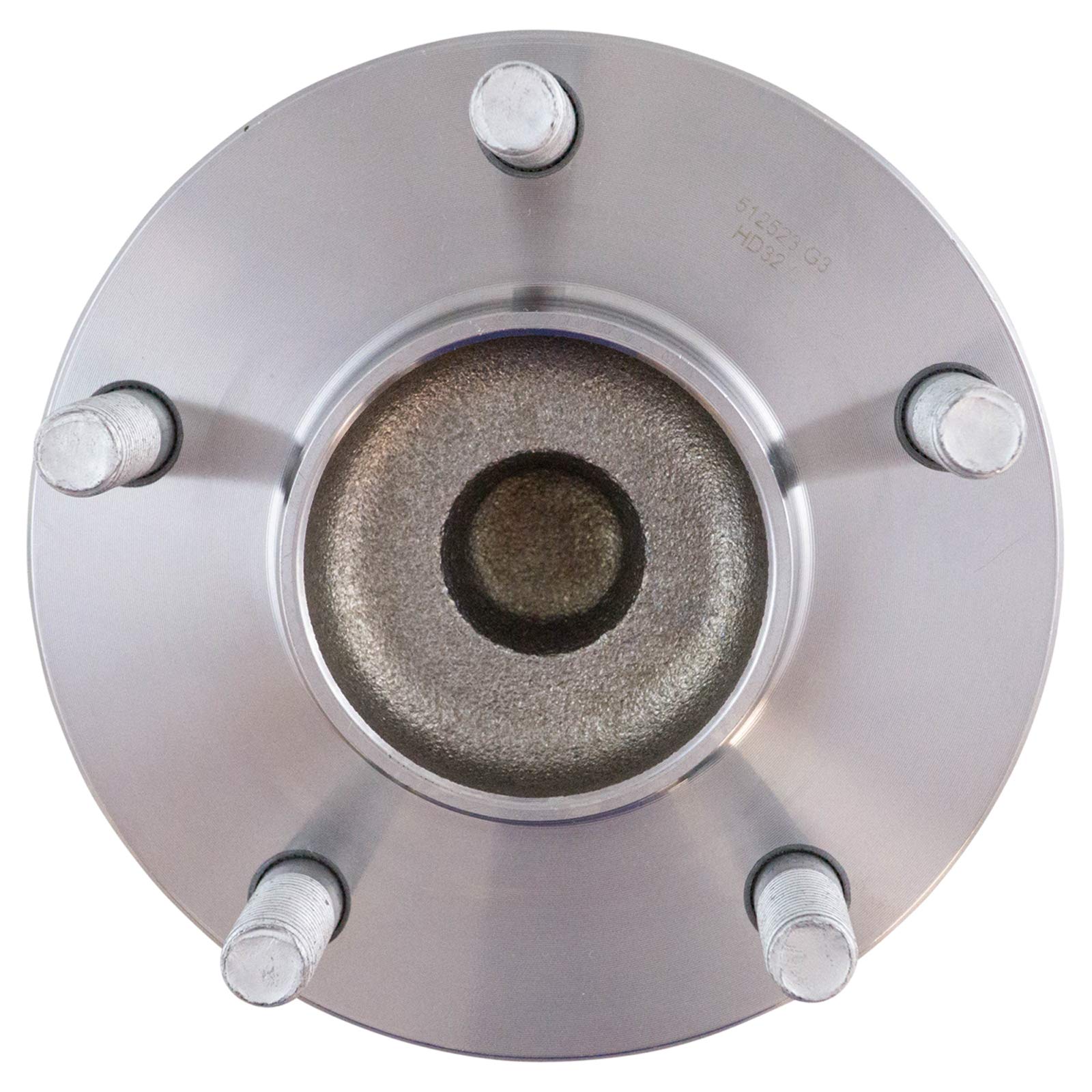 Trq Rear Wheel Hub Bearings Assembly Set Compatible With 2014-2018 Mazda 3